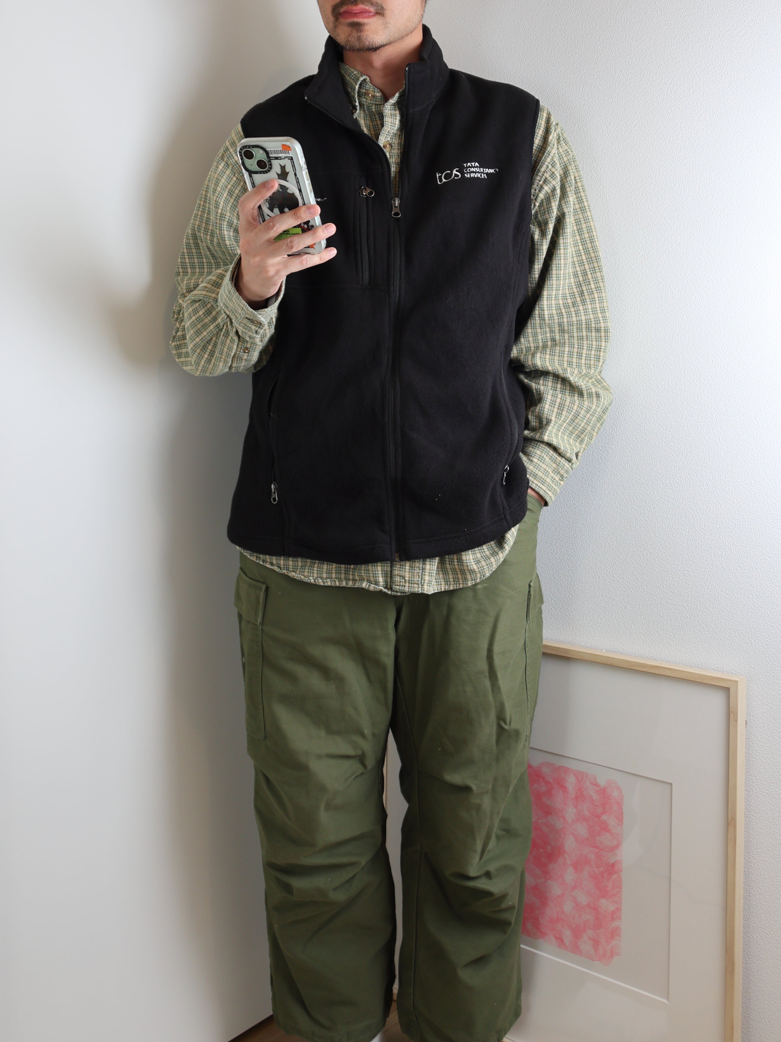 Company Logo Fleece Vest[USED]