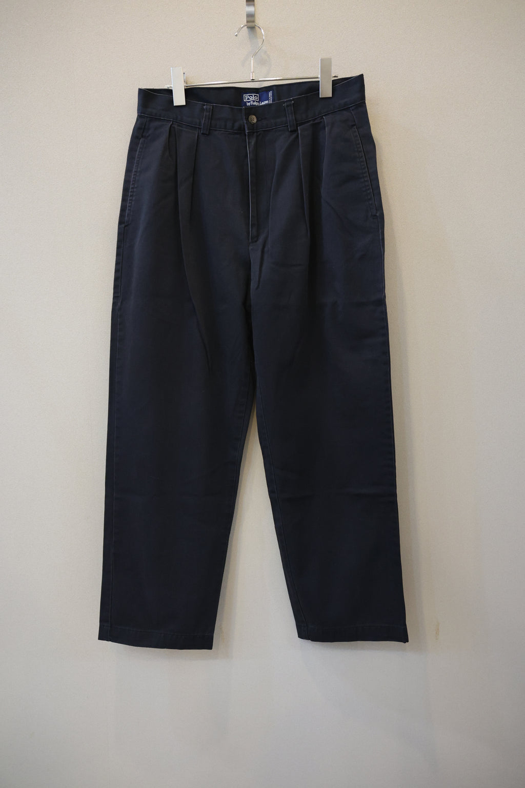 [Ralph Lauren] 2 Tuck Chino Trousers 32/30 [USED]