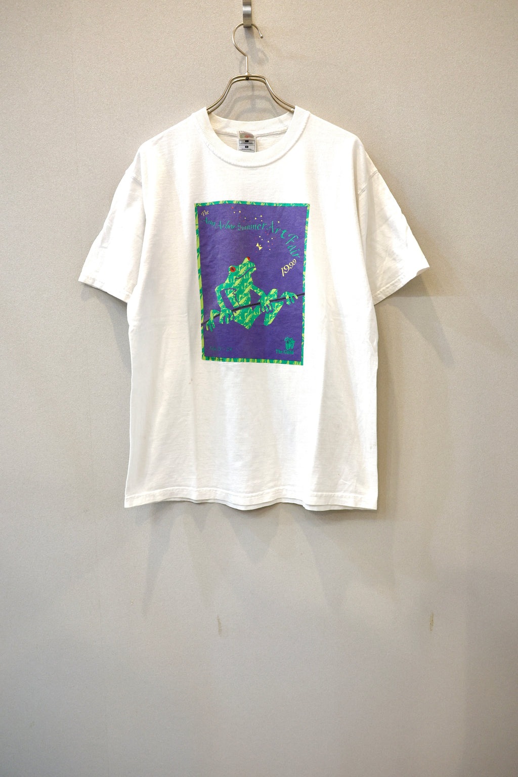 [Fruit Of The Loom] Frog Print T-Shirts [USED]