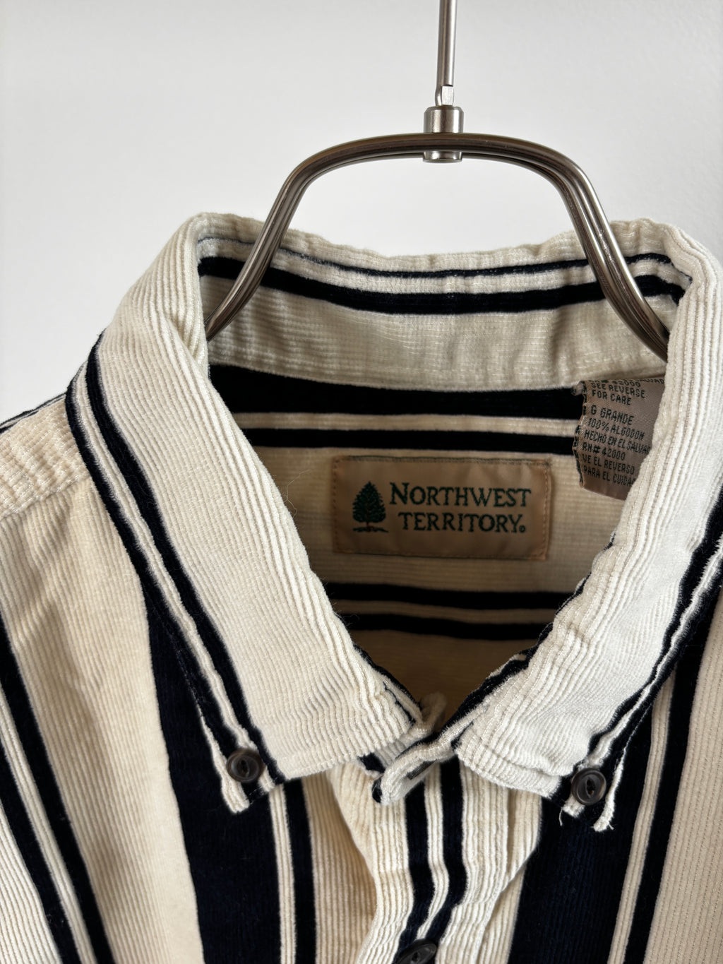 Corduroy Stripe Shirts L/S[USED]