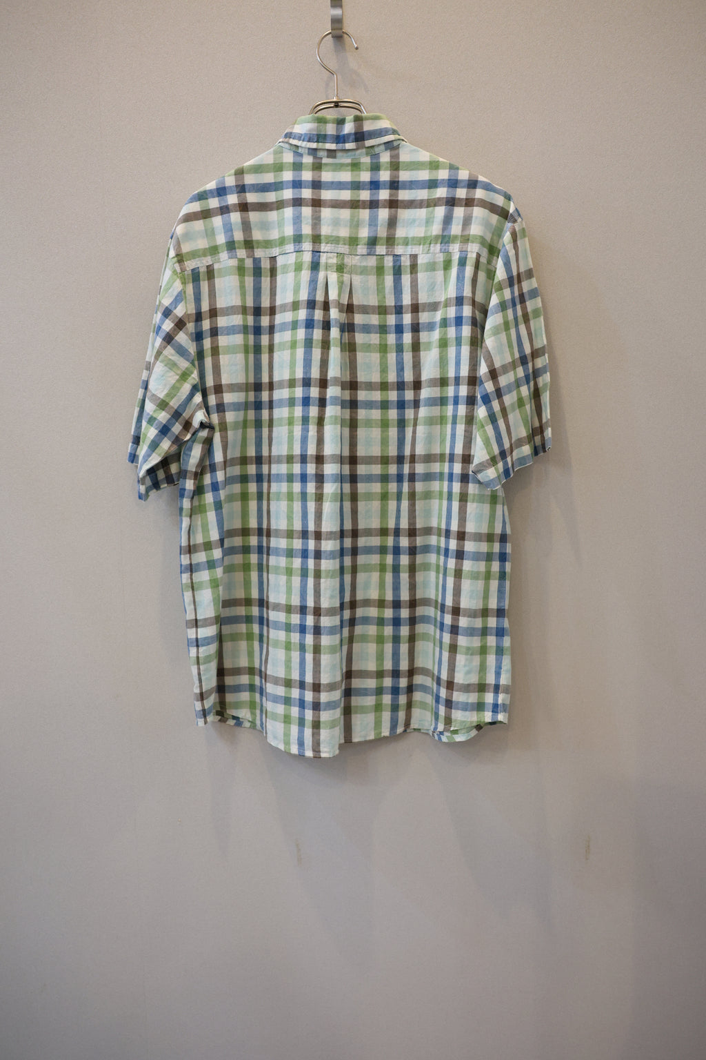 [Woolrich] Cotton Check Shirts S/S [USED]