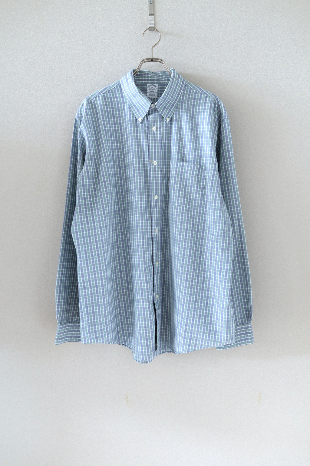 [Brooks Brothers] Graph Check Shirts L/S [USED]