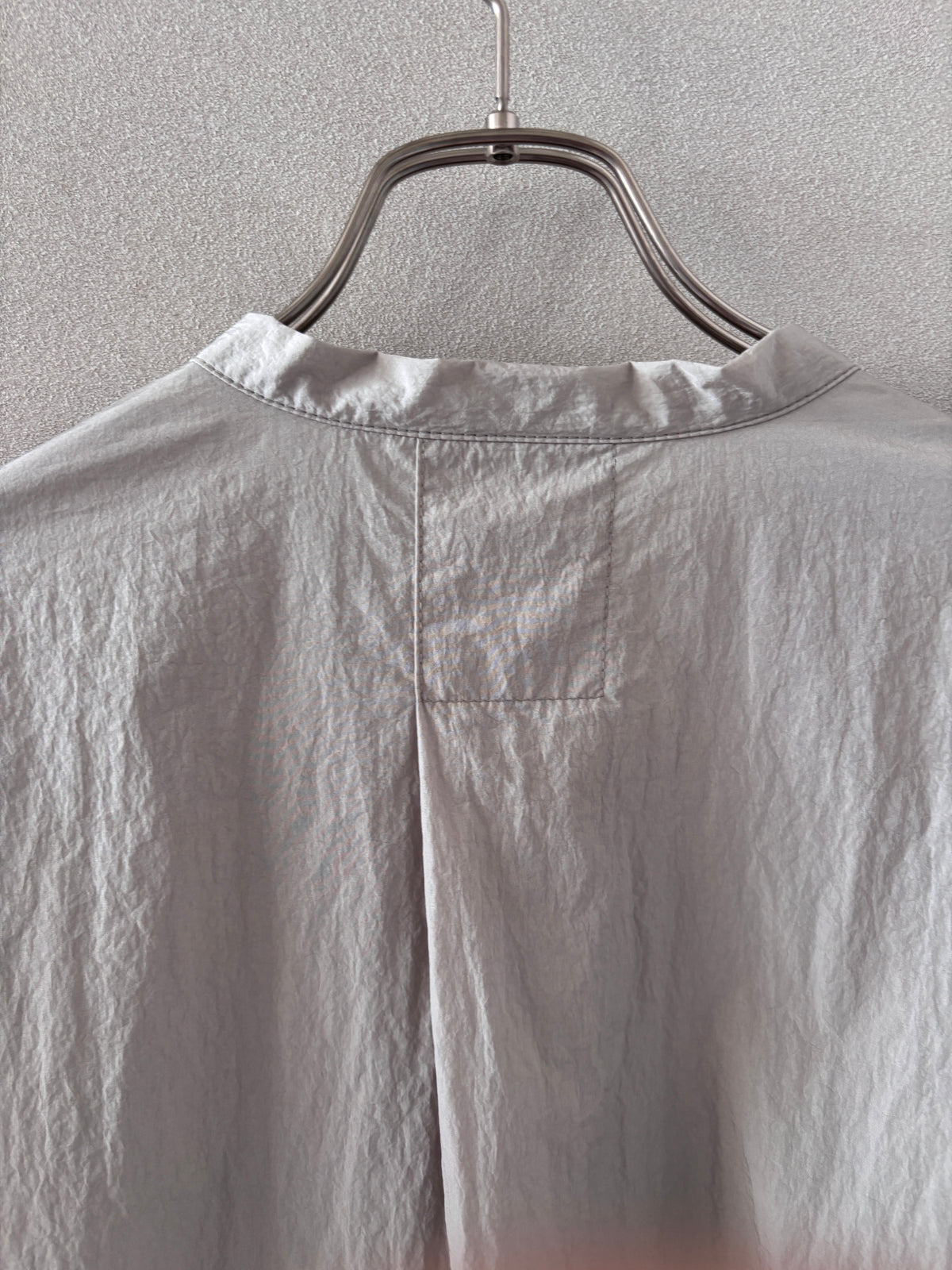 [SOWBOW] SHIRT -F SHRINK NYLON -GRAY-