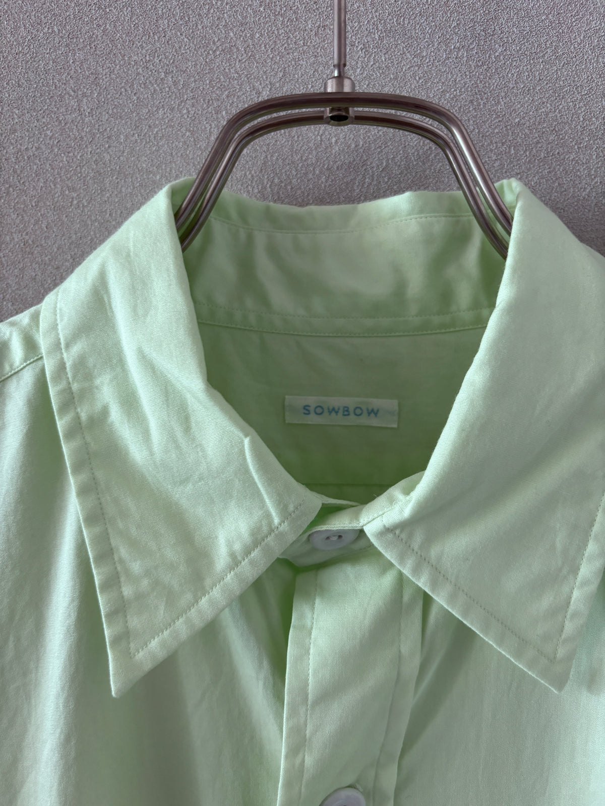 SOWBOW SHIRT -G BROAD [LIME]