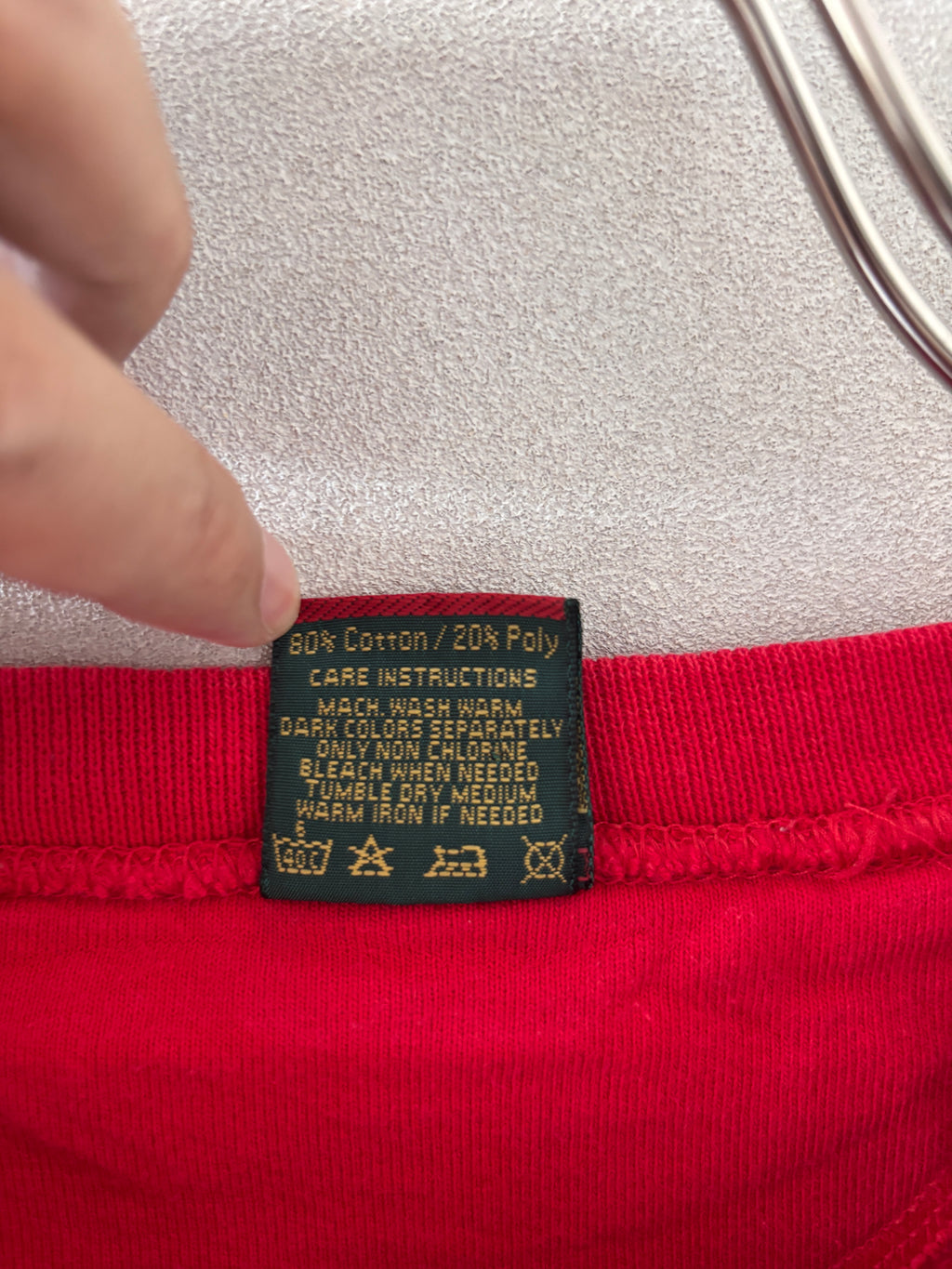 [Cross Creek] Hi-Cotton Logo Sweat [USED]