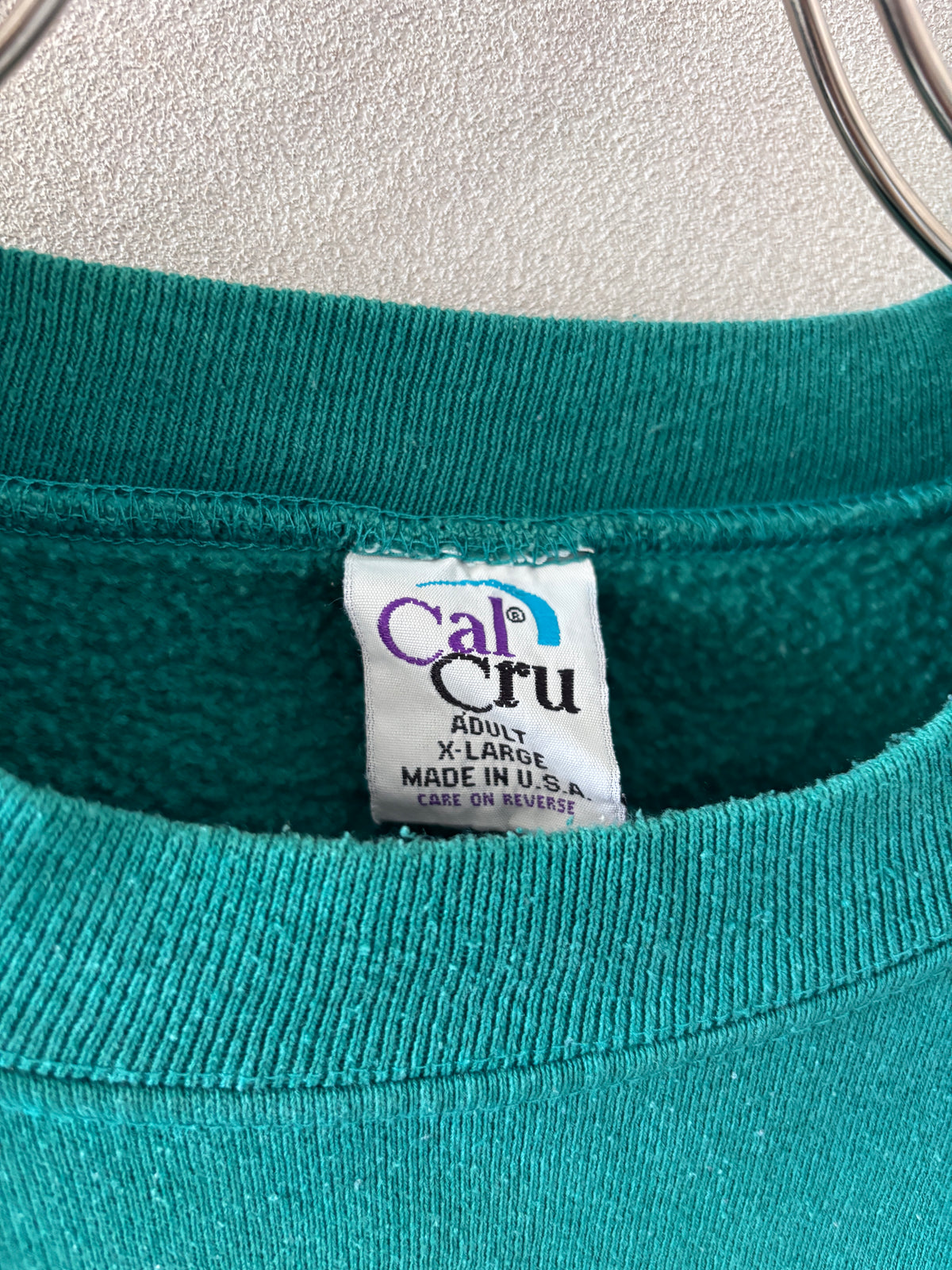 [Cal Cru] Cotton Polyester Logo Sweat [USED]