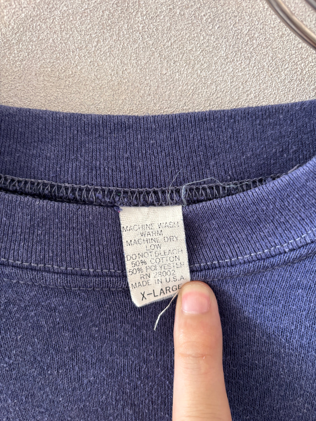 [MASON] Cotton Polyester Logo Sweat [USED]