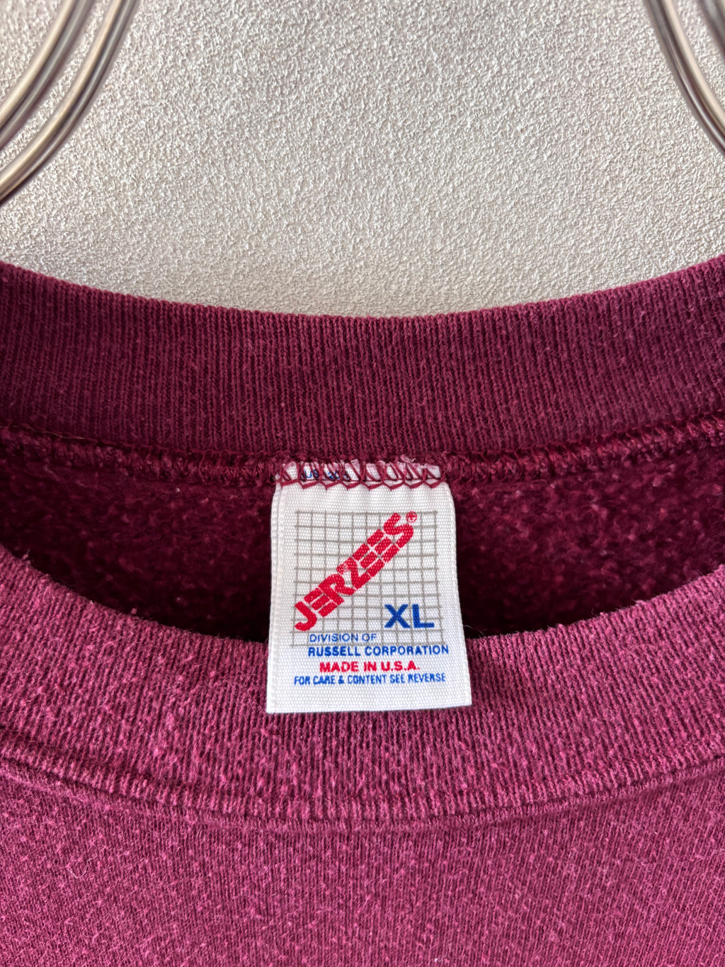 [JERZEES] Cotton Polyester Crew Sweat Shirts [USED]