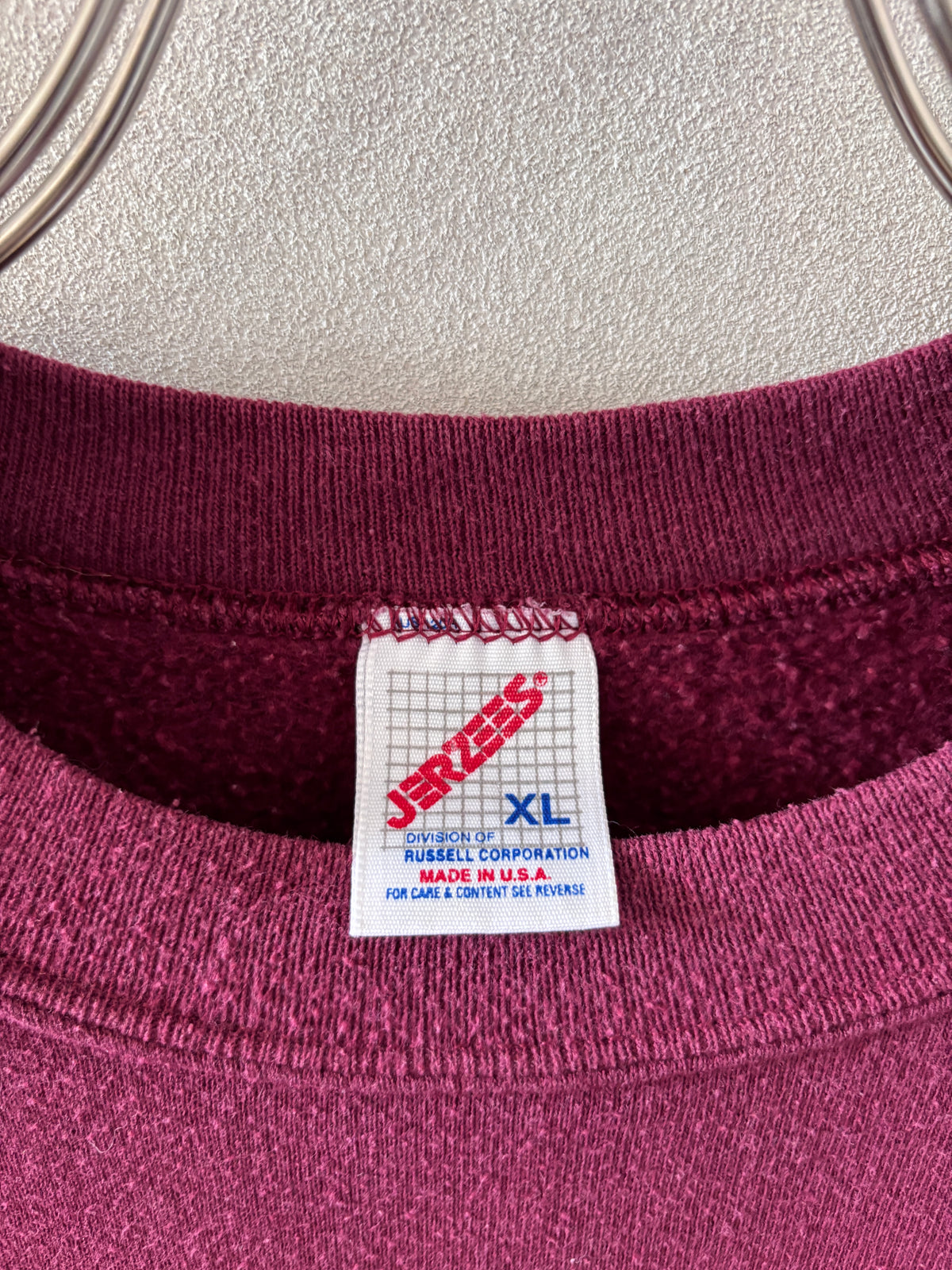 [JERZEES] Cotton Polyester Crew Sweat Shirts [USED]