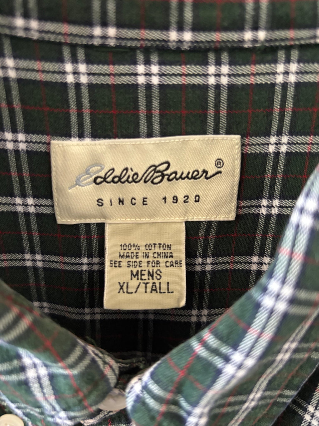 [Eddie Bauer] Cotton Flannel Check Shirts L/S [USED]（3枚目）