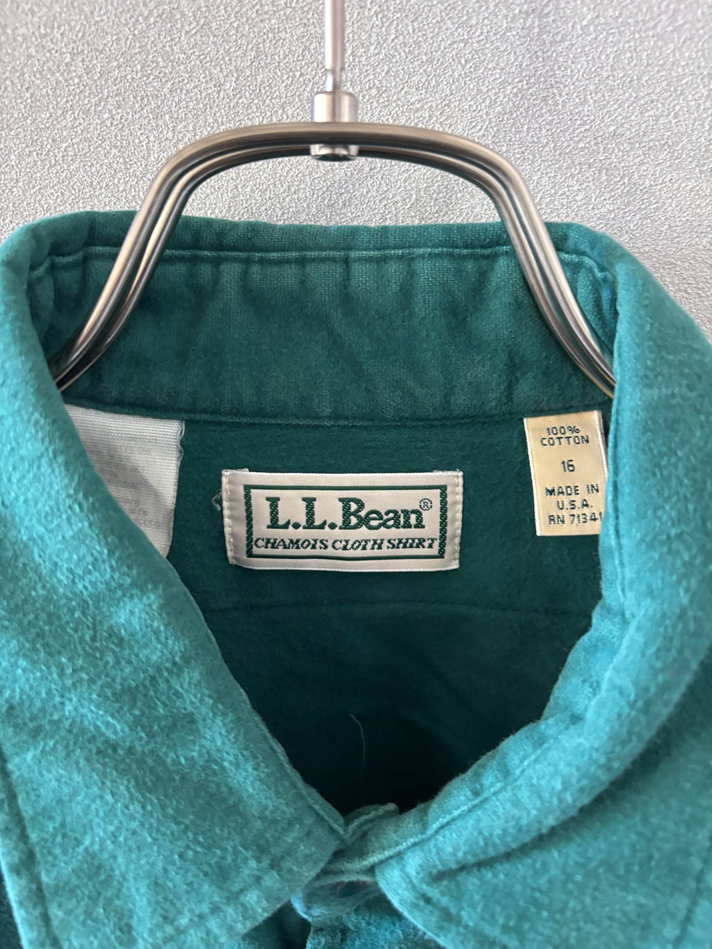 [L.L.Bean] Cotton Flannel Embroidery Shirts L/S [USED]（4枚目）