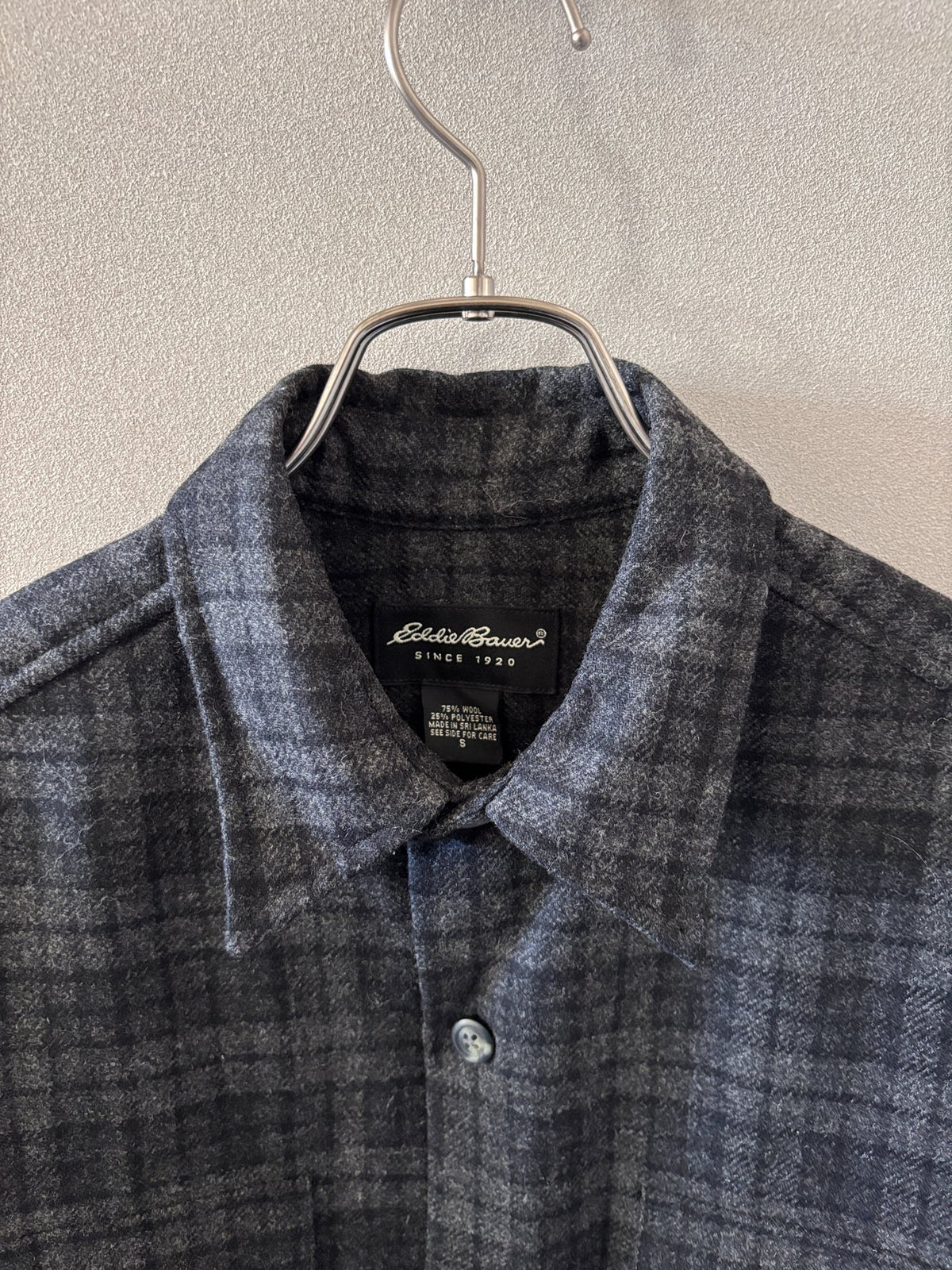 [Eddie Bauer] Wool Flannel Check Shirts L/S [USED]（3枚目）