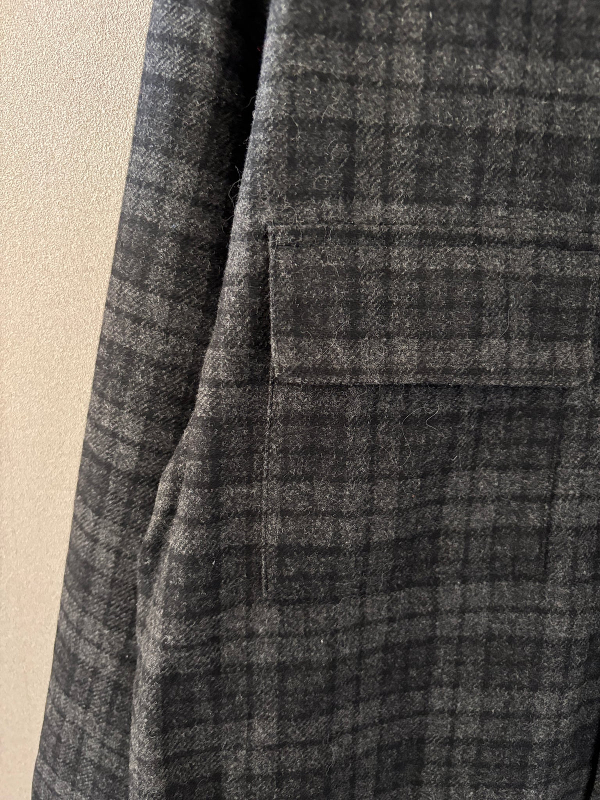 [Eddie Bauer] Wool Flannel Check Shirts L/S [USED]（4枚目）
