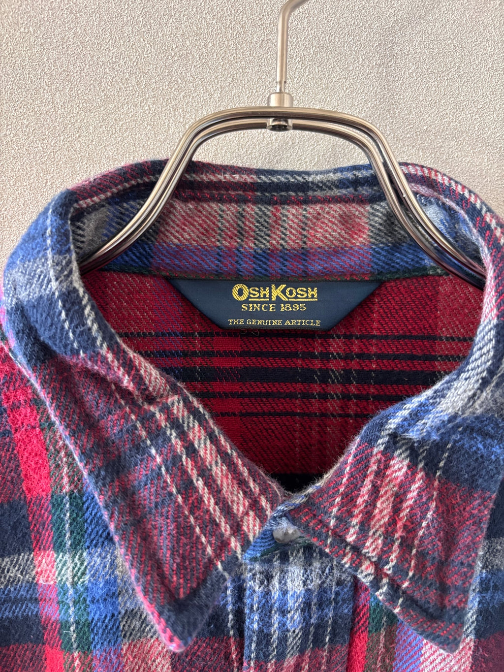 [OSH KOSH] Cotton Flannel Shirts L/S [USED]（4枚目）