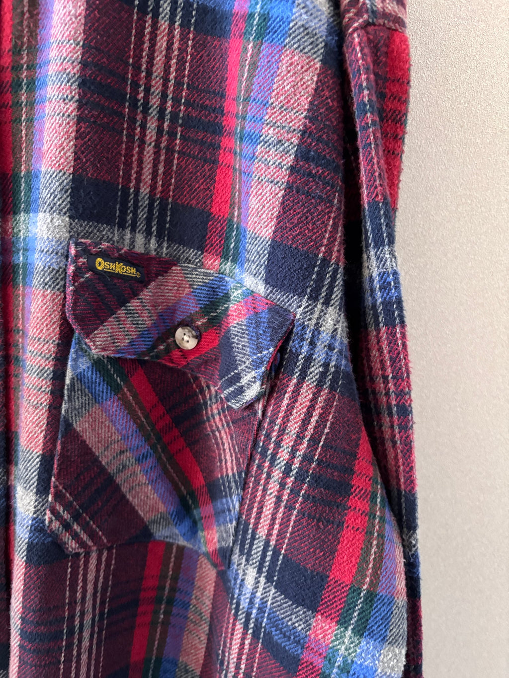 [OSH KOSH] Cotton Flannel Shirts L/S [USED]（3枚目）