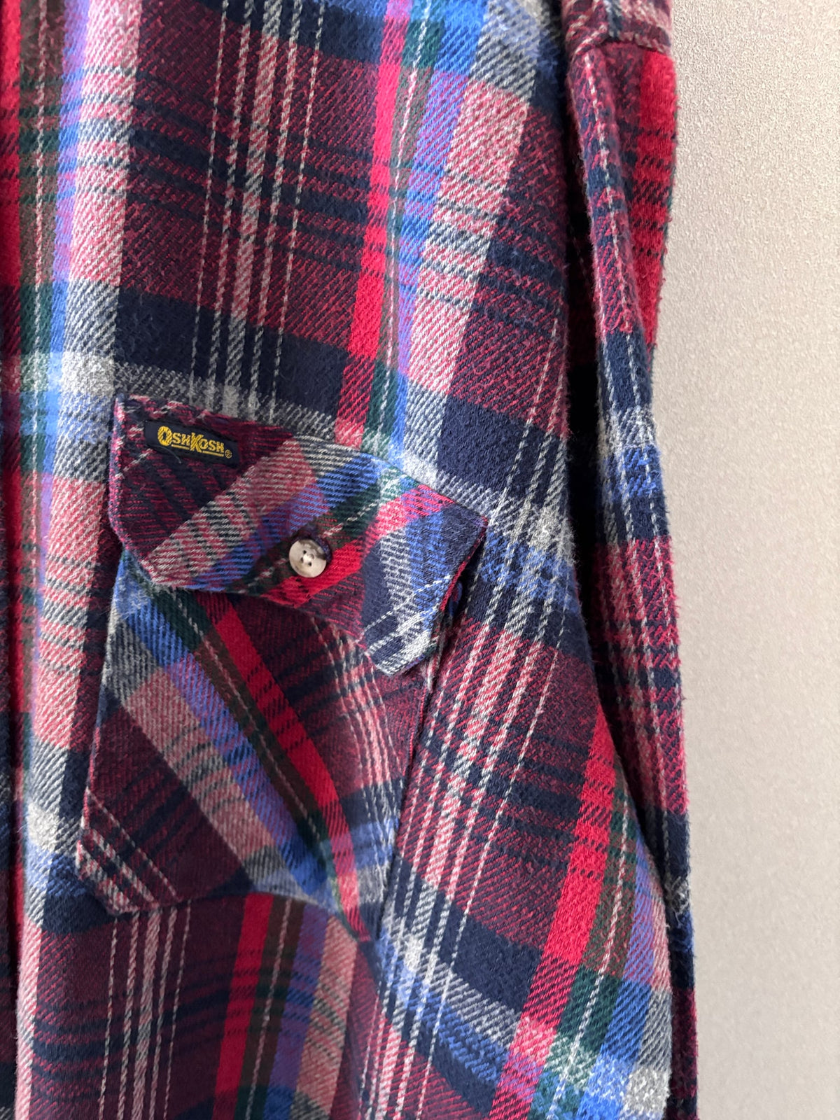 [OSH KOSH] Cotton Flannel Shirts L/S [USED]（3枚目）