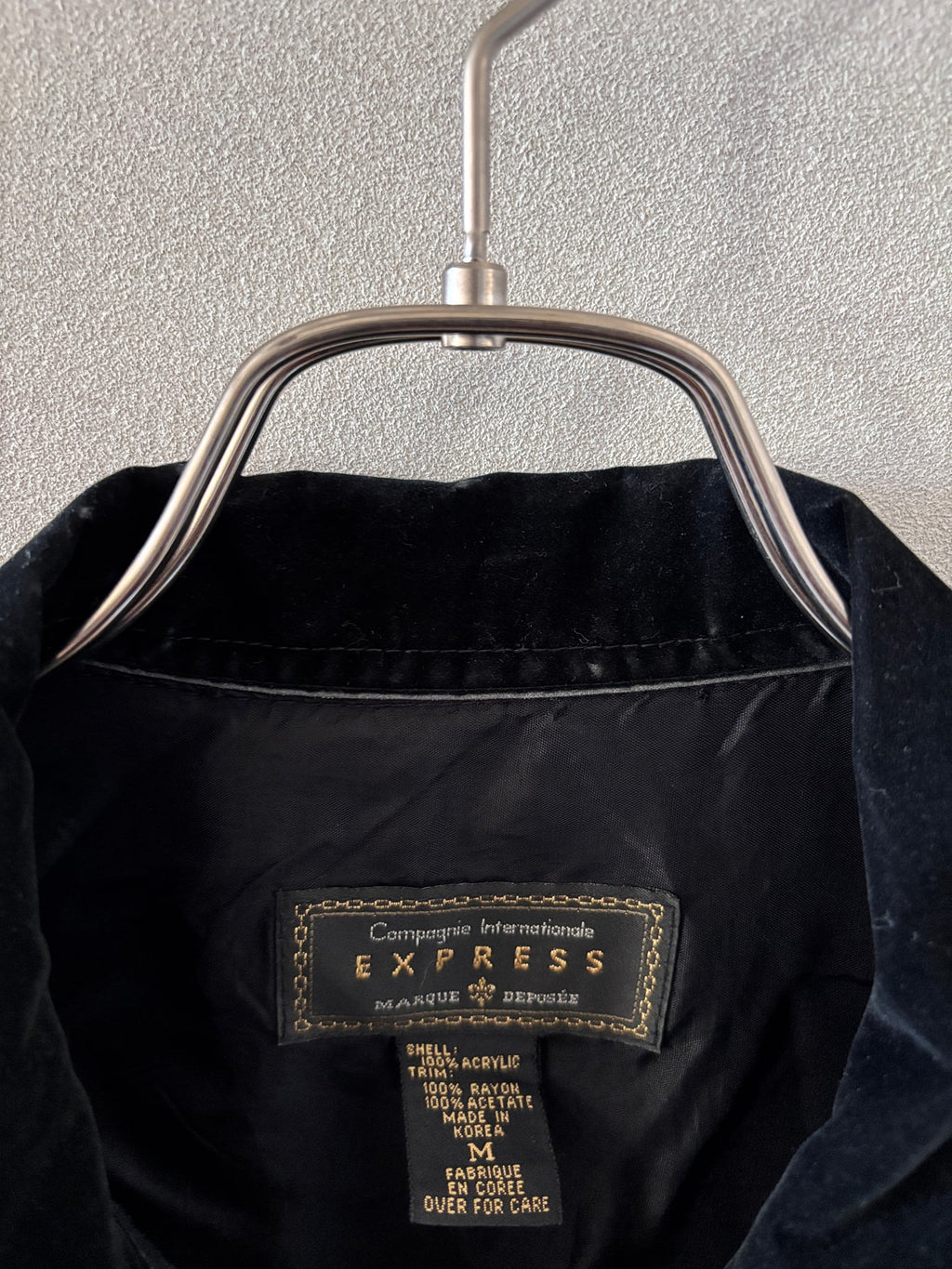 Zip Up Velvet Shirts L/S [USED]（3枚目）