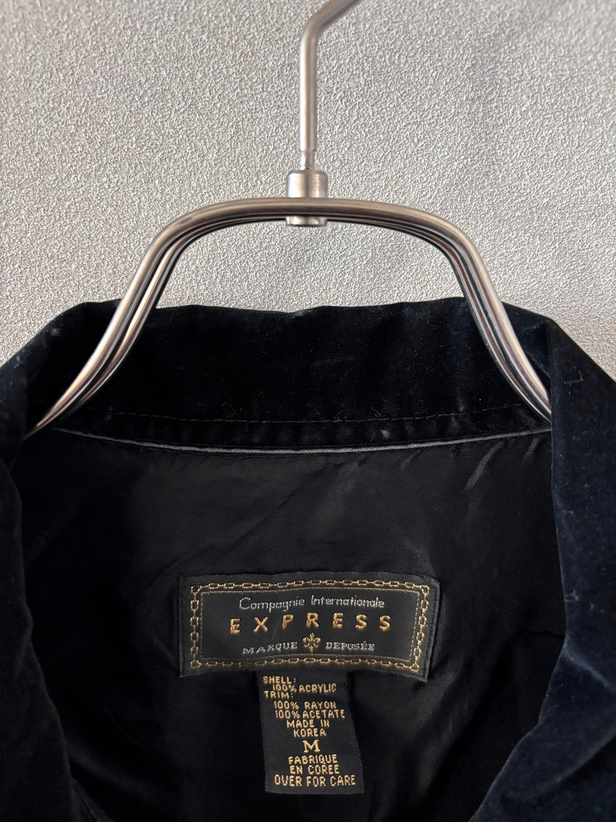Zip Up Velvet Shirts L/S [USED]（3枚目）