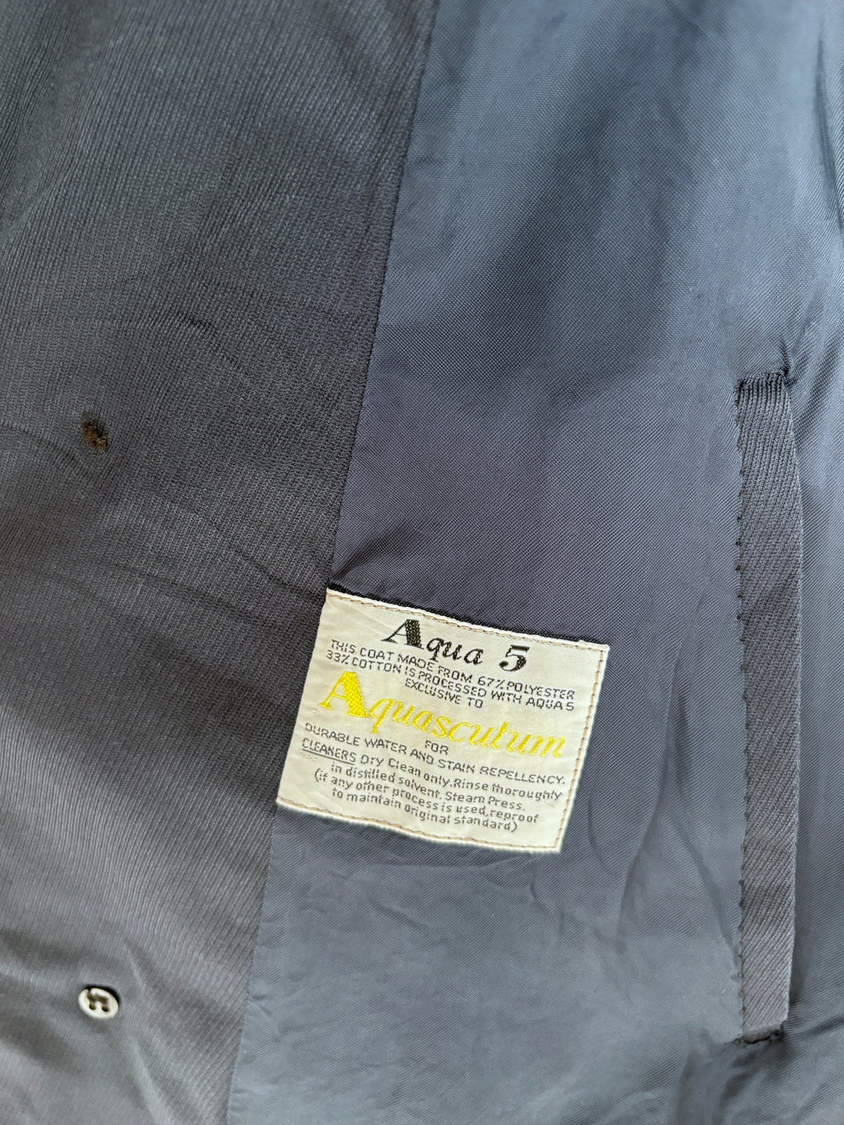 [Aquascutum] Soutien Collar Coat [USED]（4枚目）