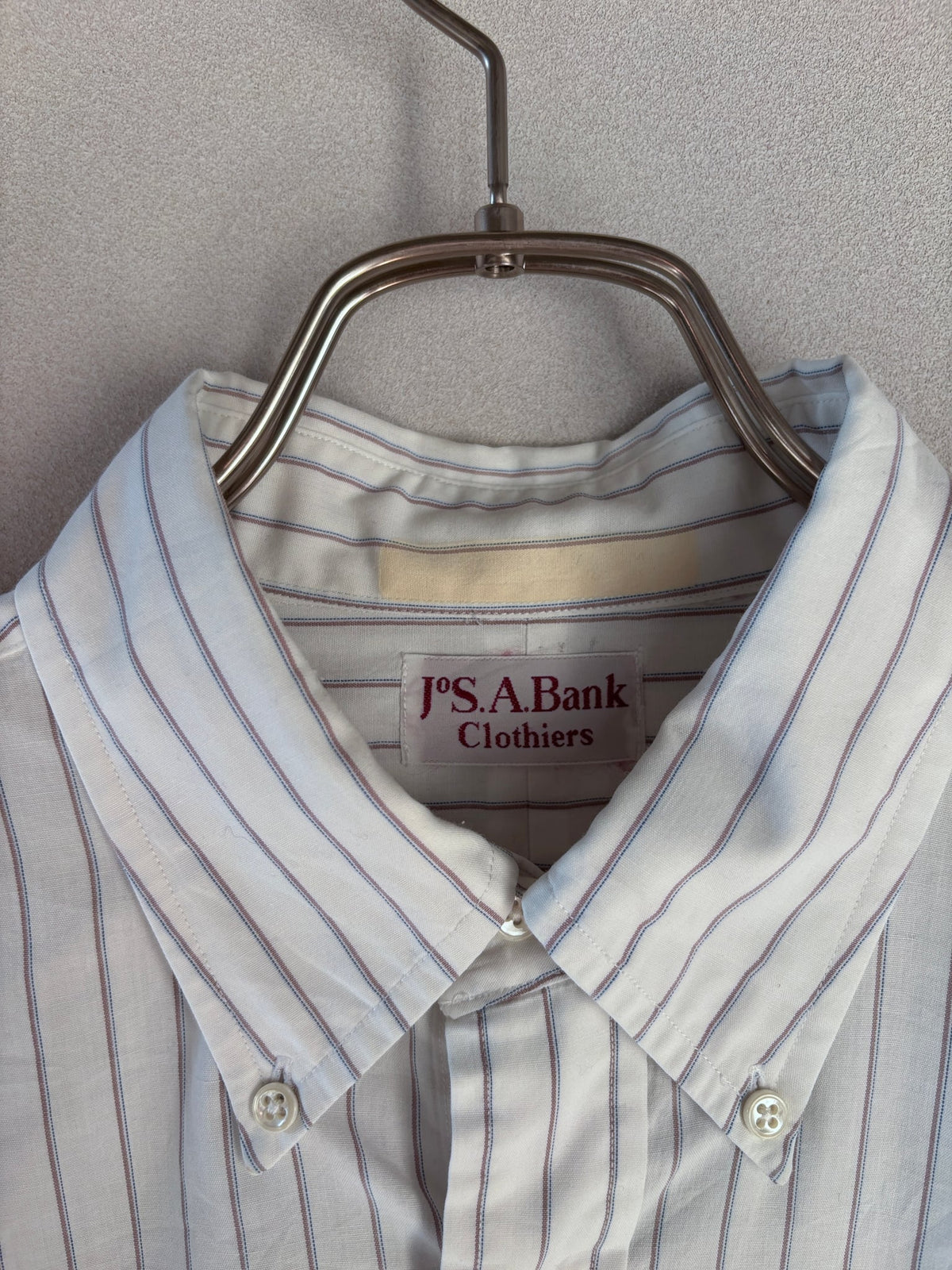 [JoS.A.BANK Clothiers] Cotton Stripe Shirts L/S [USED]（3枚目）