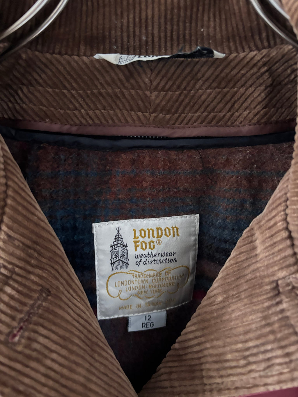 [LONDON FOG] Lining Half Coat [USED]（4枚目）