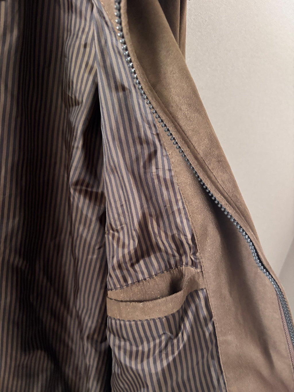 [Claiborne] Fake Suede Zip Up Jacket [USED]（4枚目）