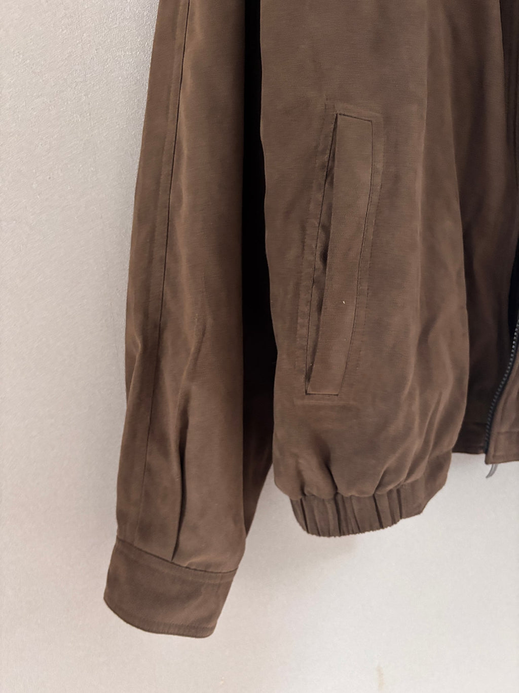 [Claiborne] Fake Suede Zip Up Jacket [USED]（3枚目）