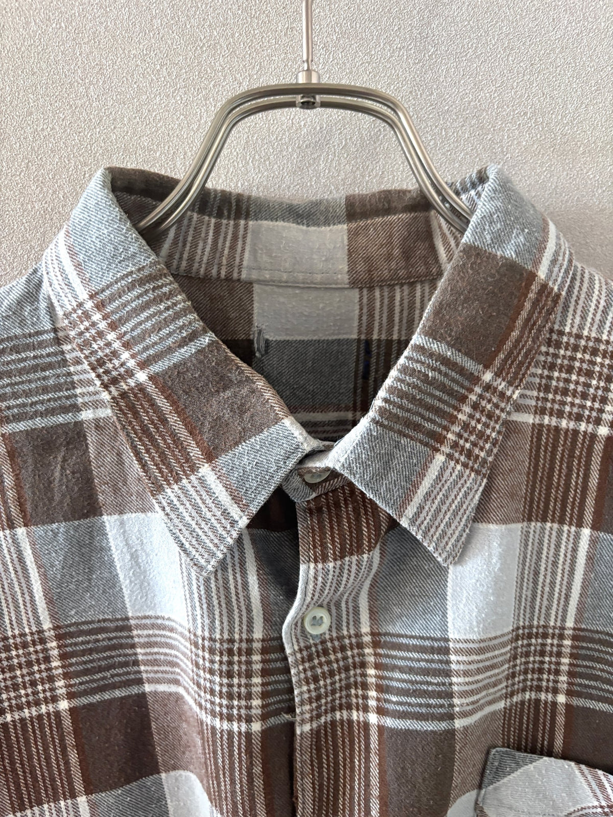 Grandpa Check Shirts L/S #5 [USED]（3枚目）