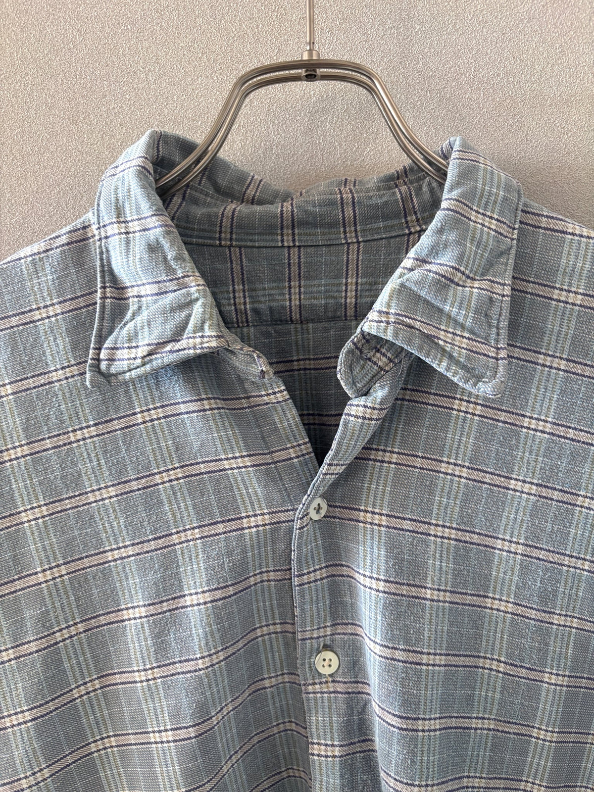 Grandpa Check Shirts L/S #4 [USED]（3枚目）
