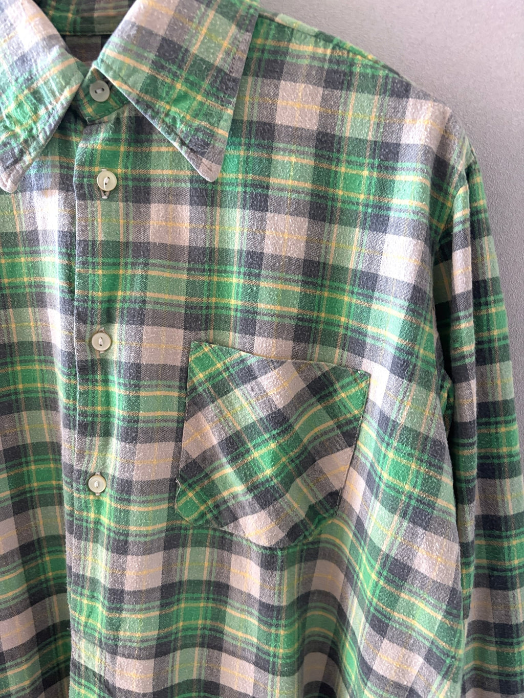 Grandpa Check Shirts L/S #1 [USED]（7枚目）