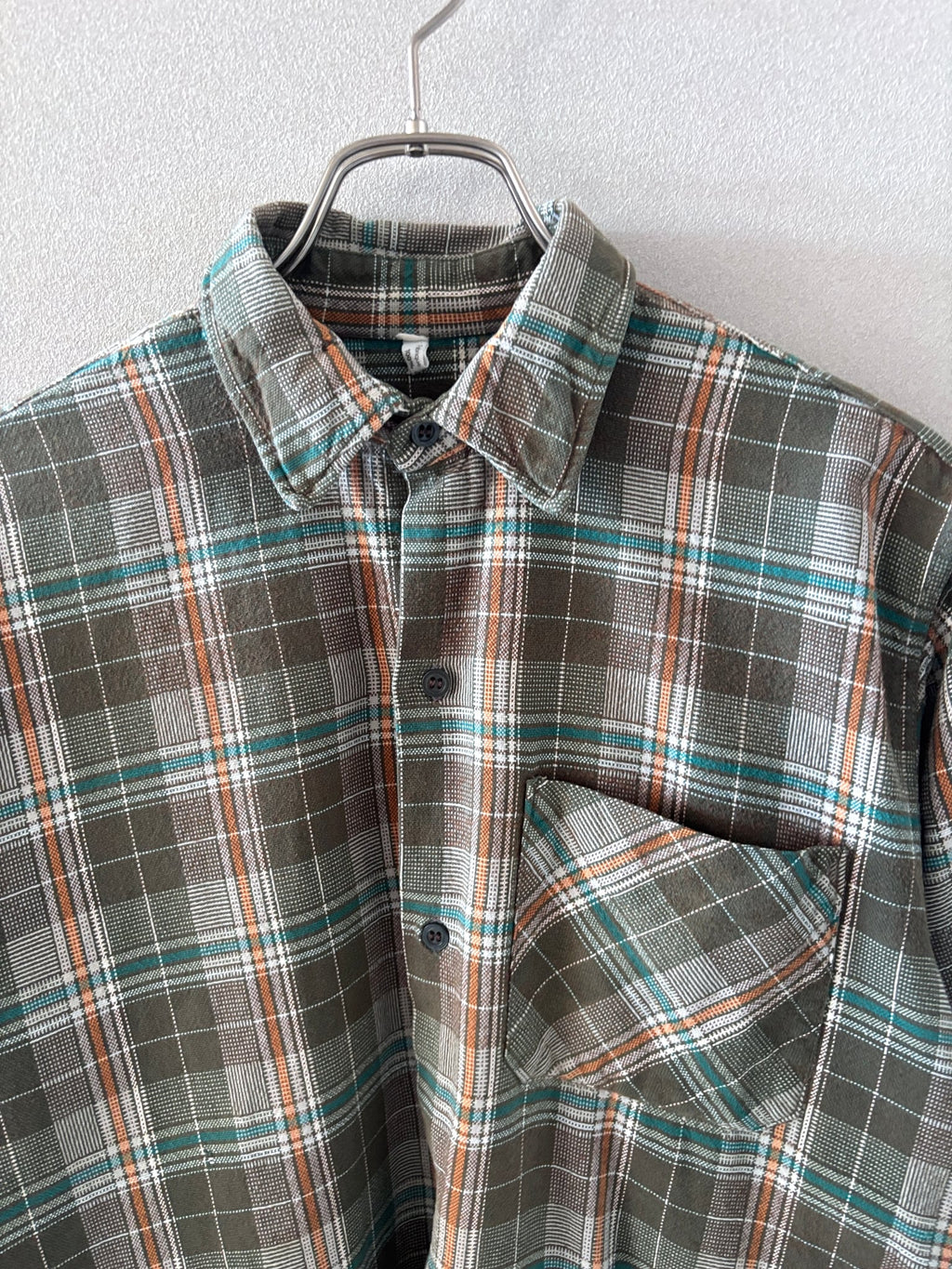 Grandpa Check Shirts L/S #2 [USED]（5枚目）