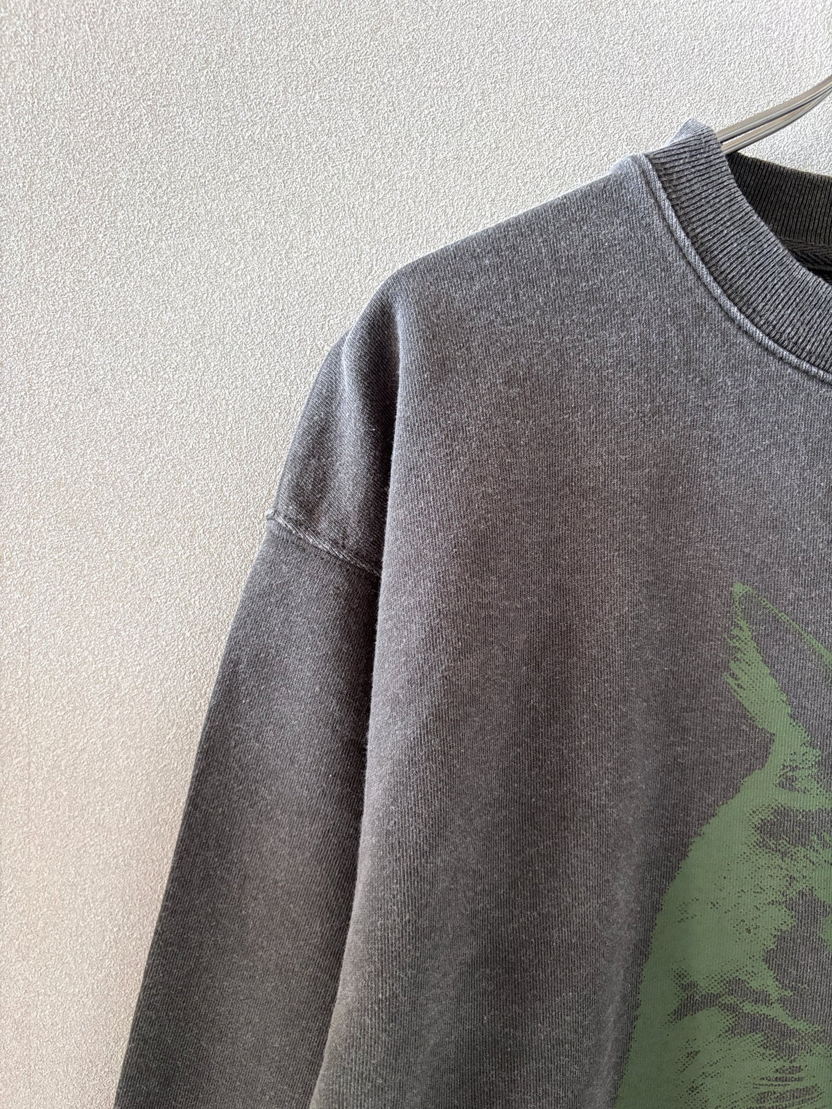 [85-Store] 8.8oz 媚びないスヌースウェット"allin Edition" [GRAY/OLIVE]（4枚目）
