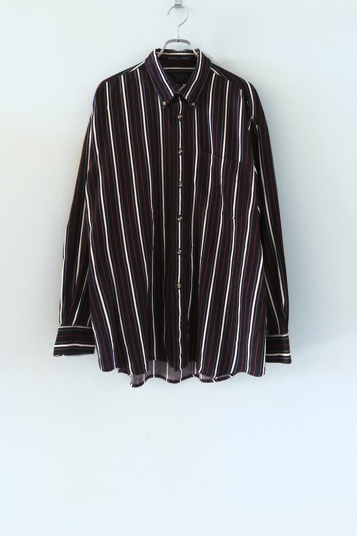 [SALMON RIVER TRADERS] Corduroy Stripe Shirts L/S [USED]（1枚目）