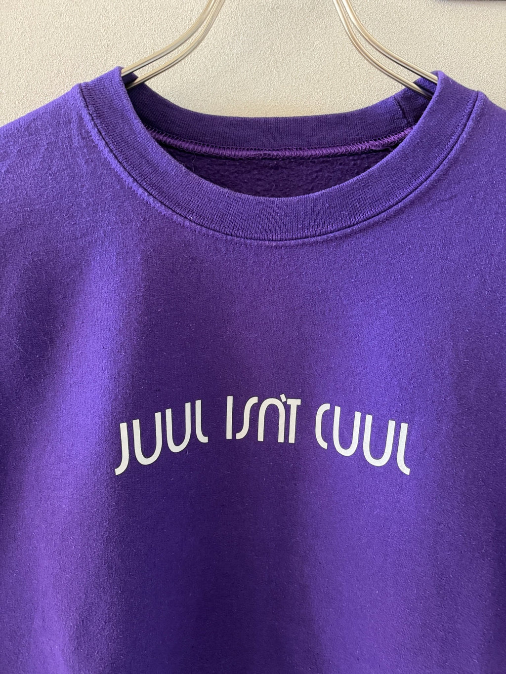 "JUUL ISN'T CUUL" Print Sweat [USED]（4枚目）