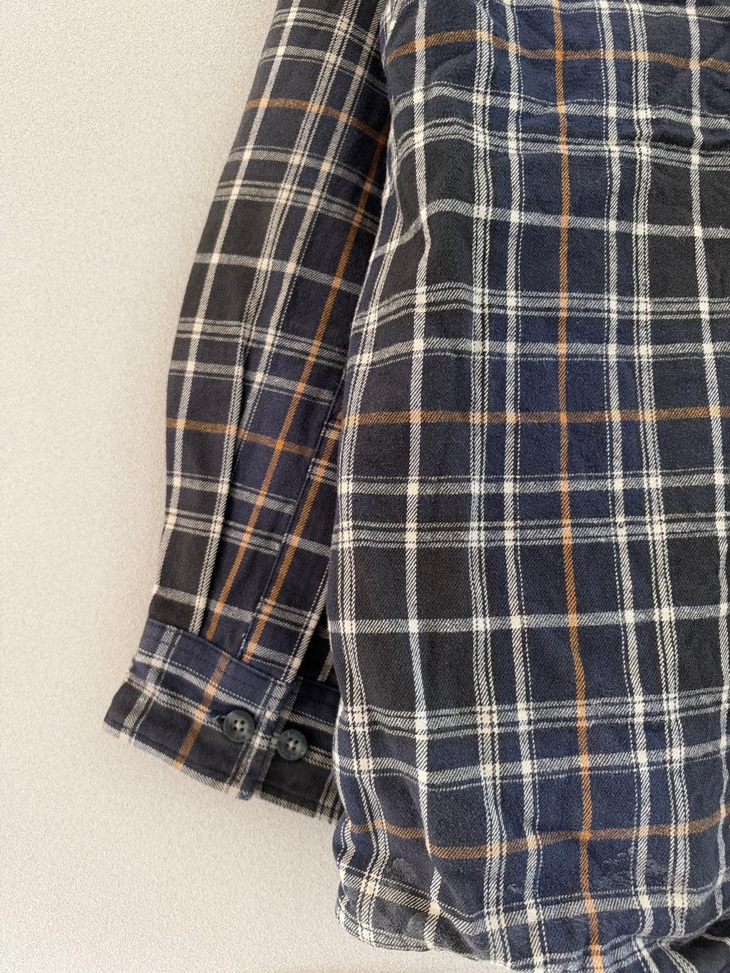 [Carhartt] Heavy Flannel Cotton Check Shirts L/S [USED]（5枚目）