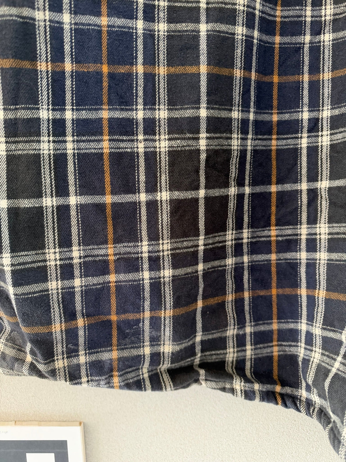 [Carhartt] Heavy Flannel Cotton Check Shirts L/S [USED]（7枚目）