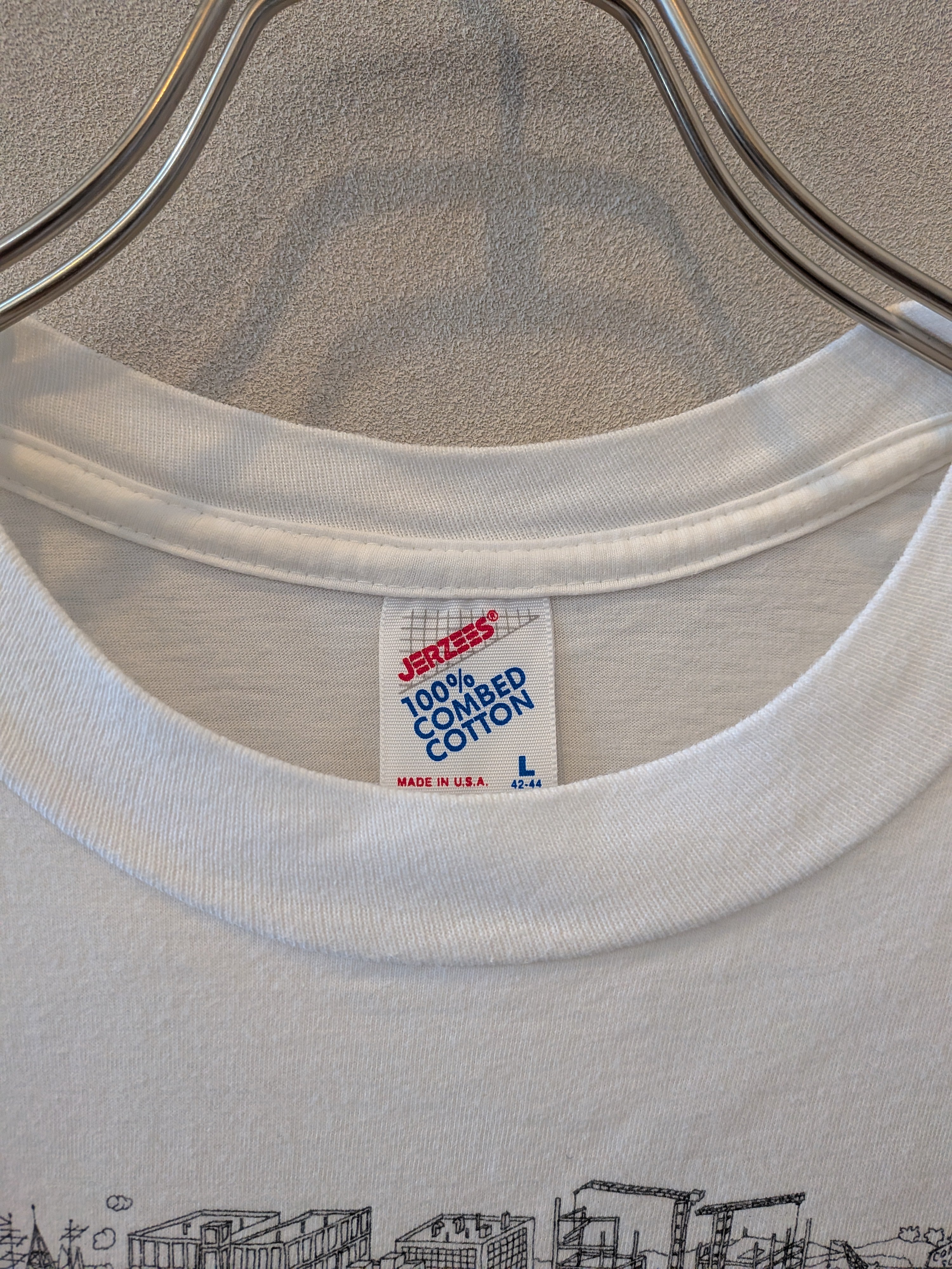 [JERZEES] Logo Print T-Shirts [USED]