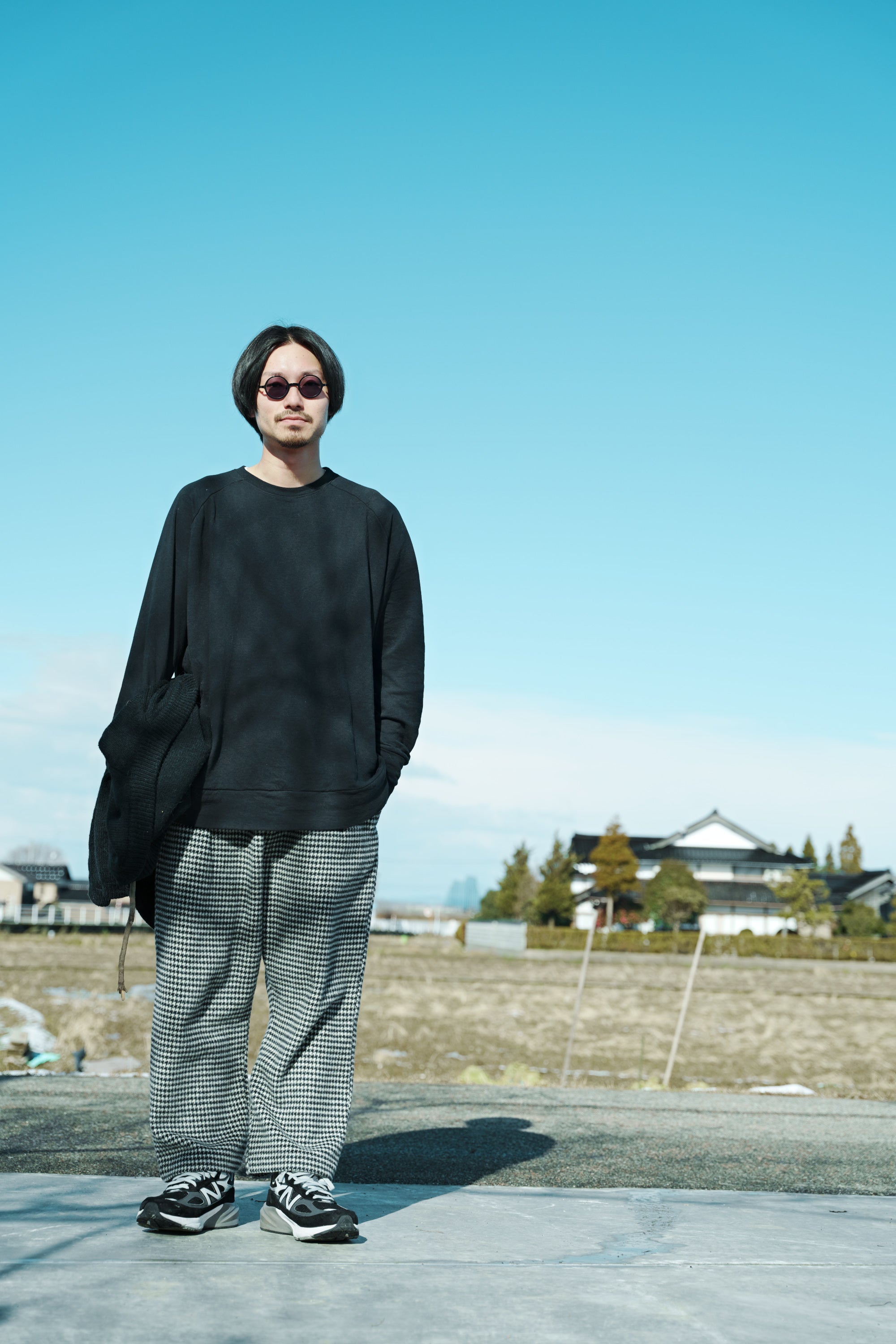 [River] Crew Neck "悪魔のネイビー"