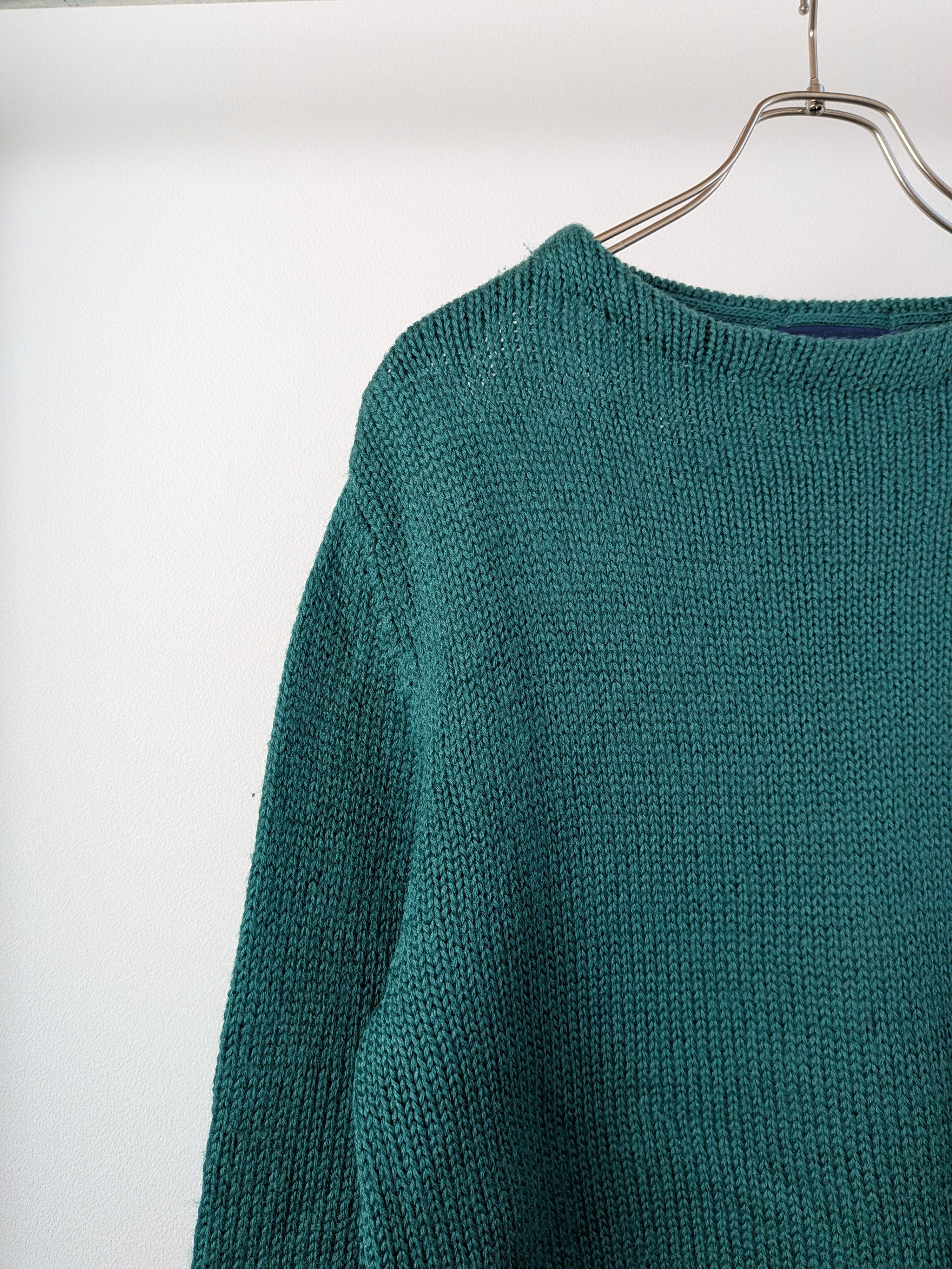 [LAND'S END] High Neck Wool Knit [USED]