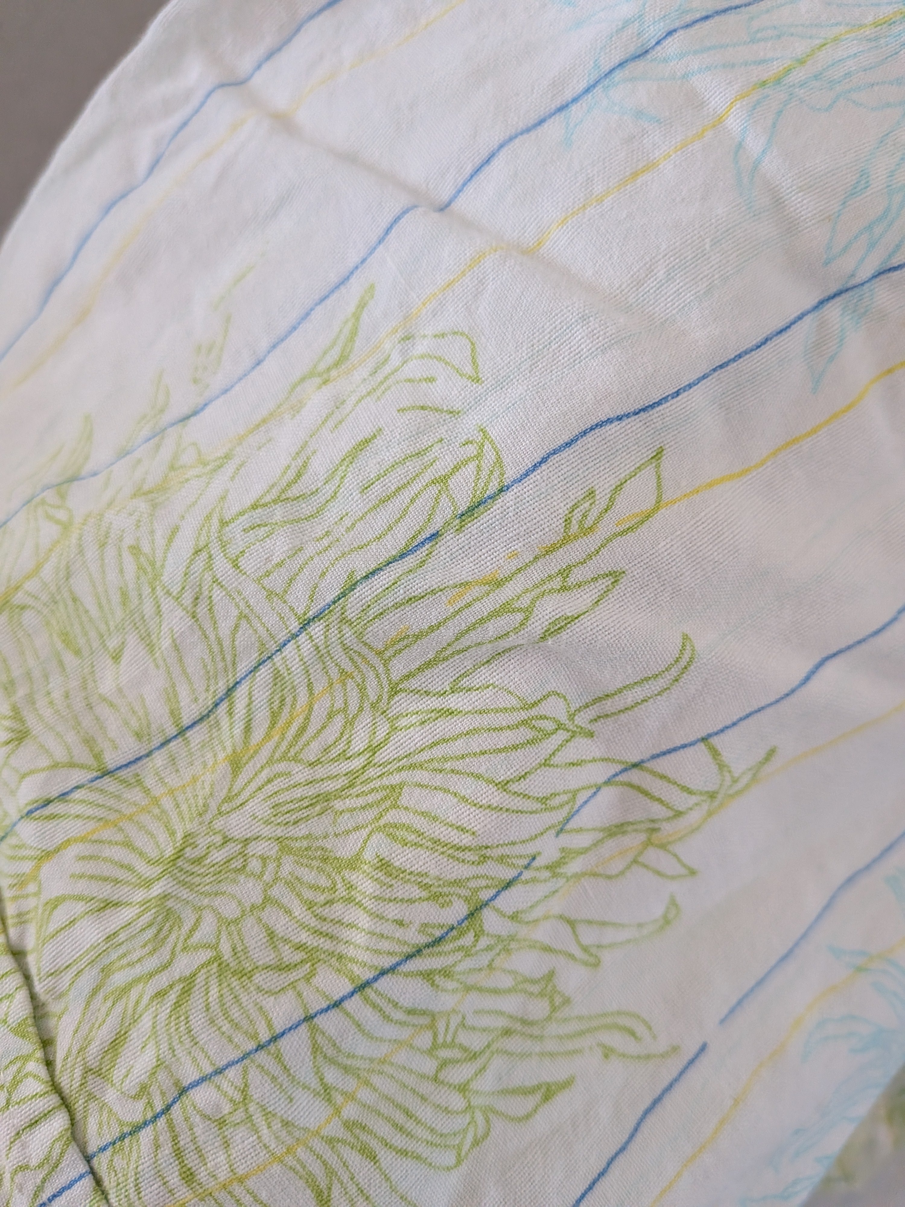 [Claiborne] Flower Patterned Shirts S/S [USED]