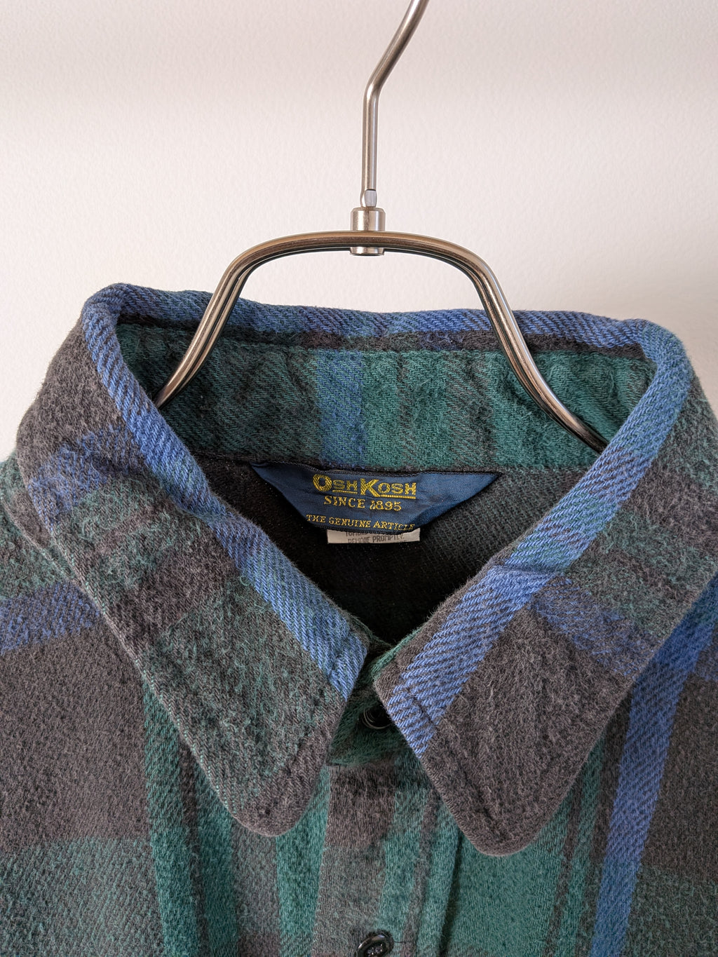 [OSH KOSH] Cotton Flannel Check Shirts [USED]