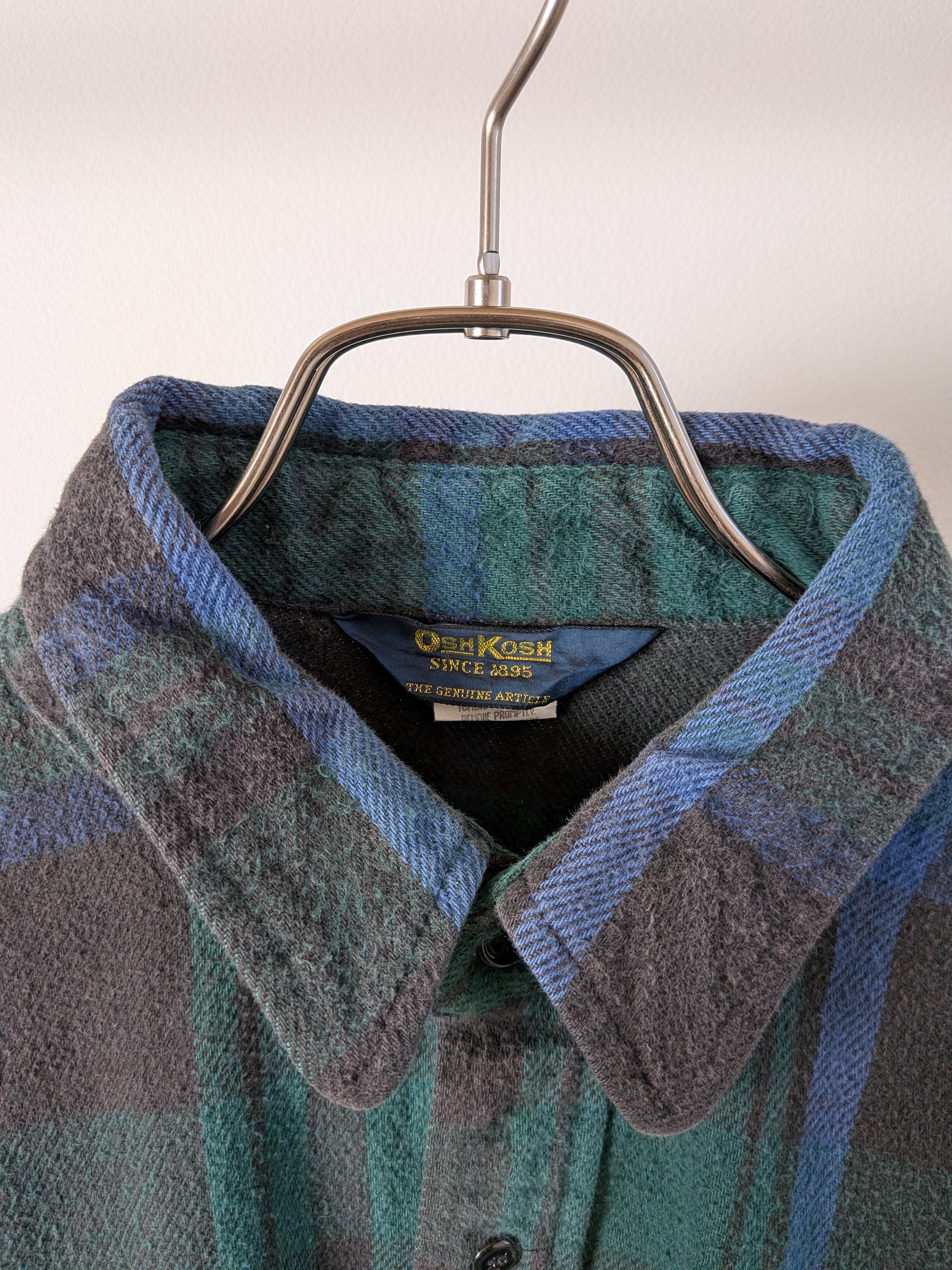 [OSH KOSH] Cotton Flannel Check Shirts [USED]