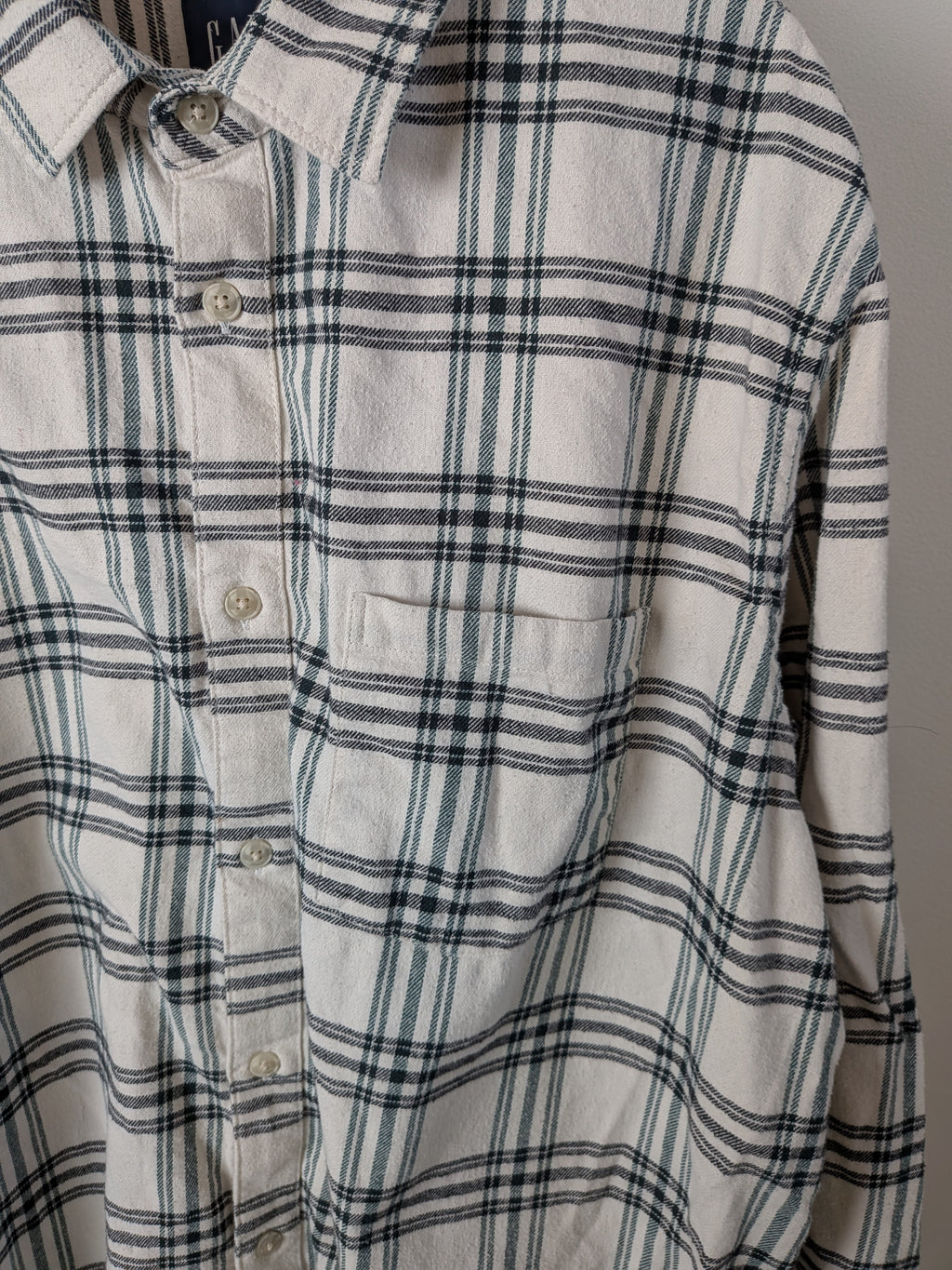 [GAP] Cotton Flannel Check Shirts L/S [USED]