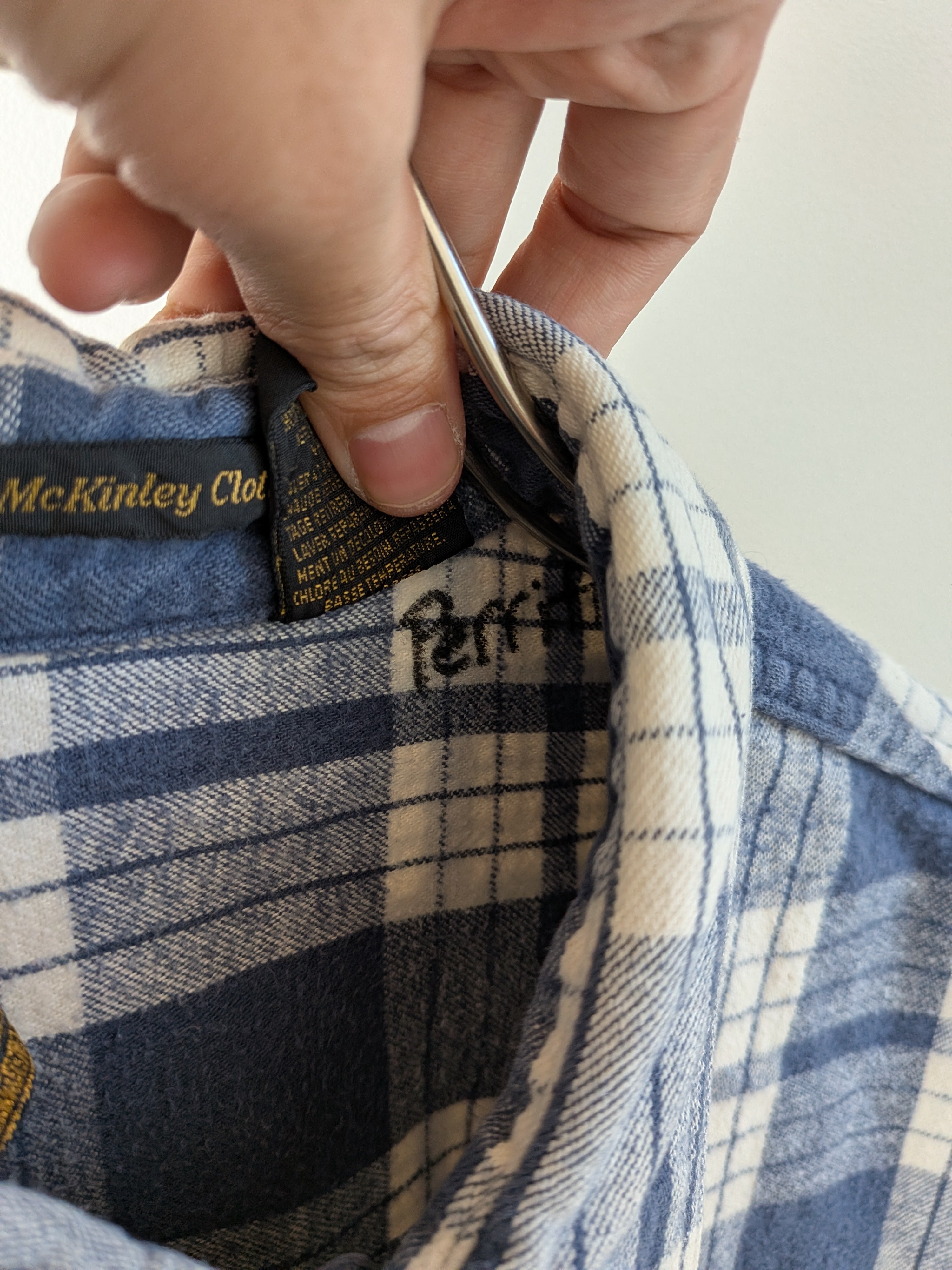 Cotton Flannel Check Shirts L/S [USED]