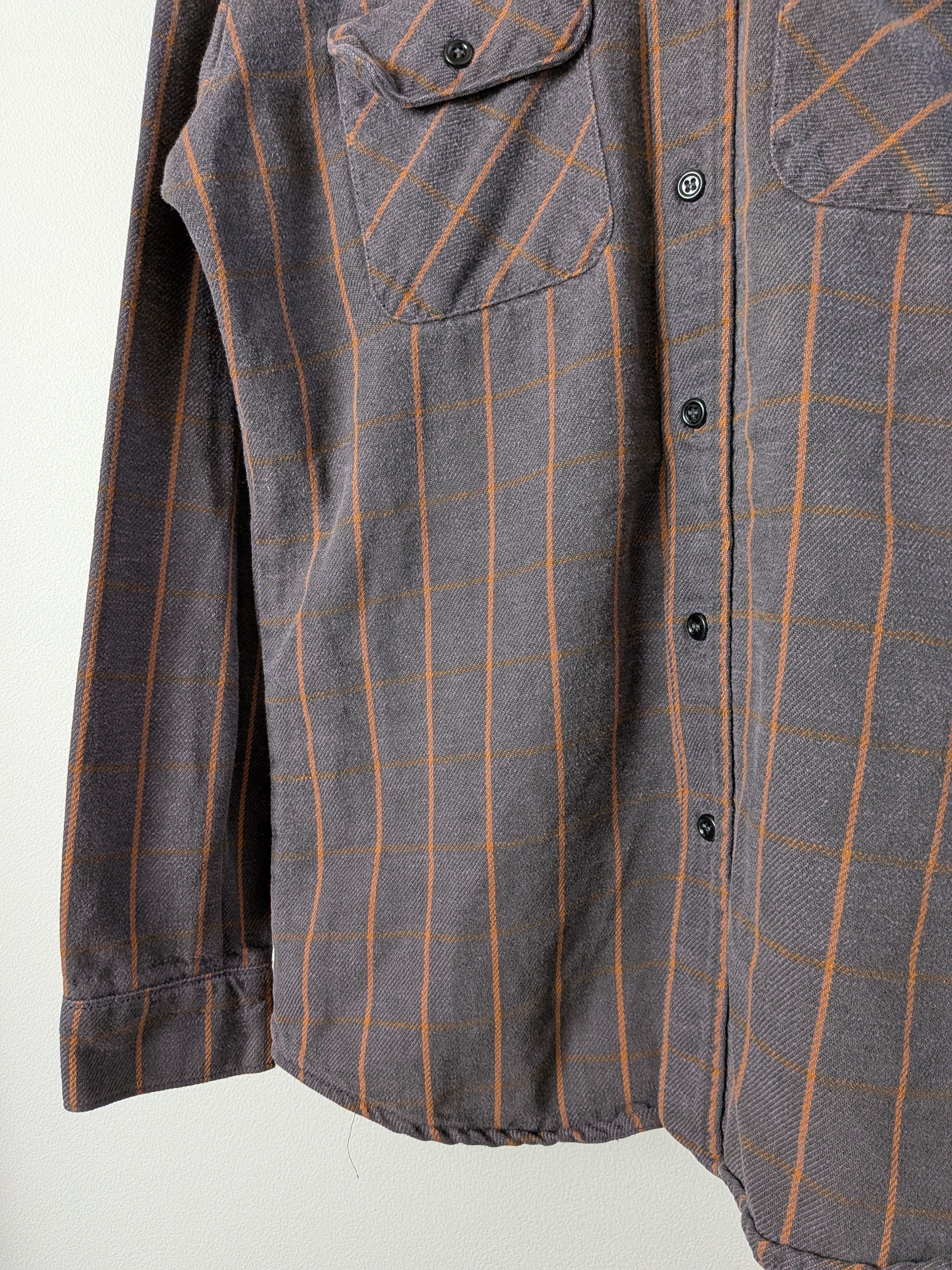 [Five Brother] Cotton Flannel Check Shirts L/S [USED]