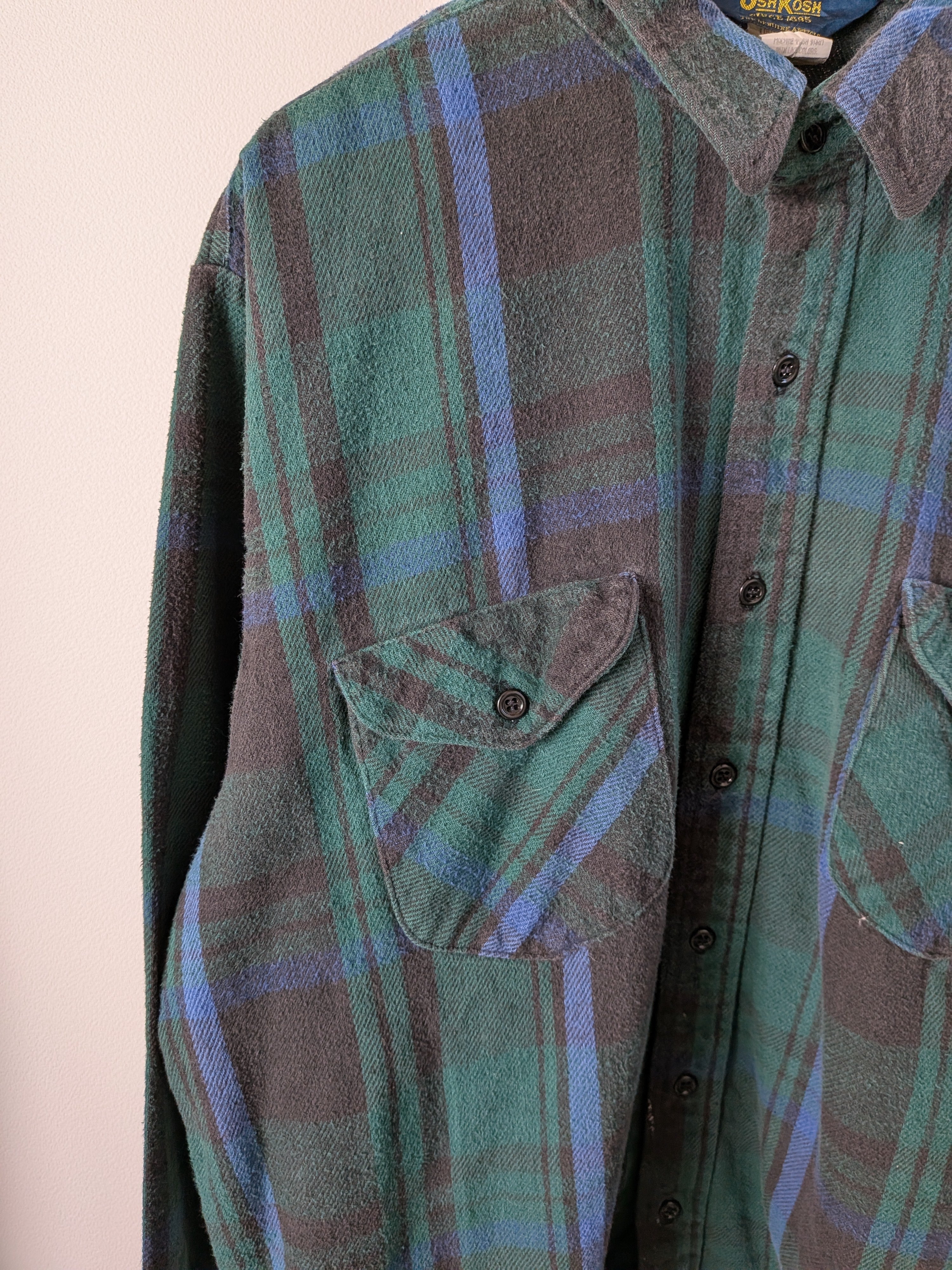 [OSH KOSH] Cotton Flannel Check Shirts [USED]