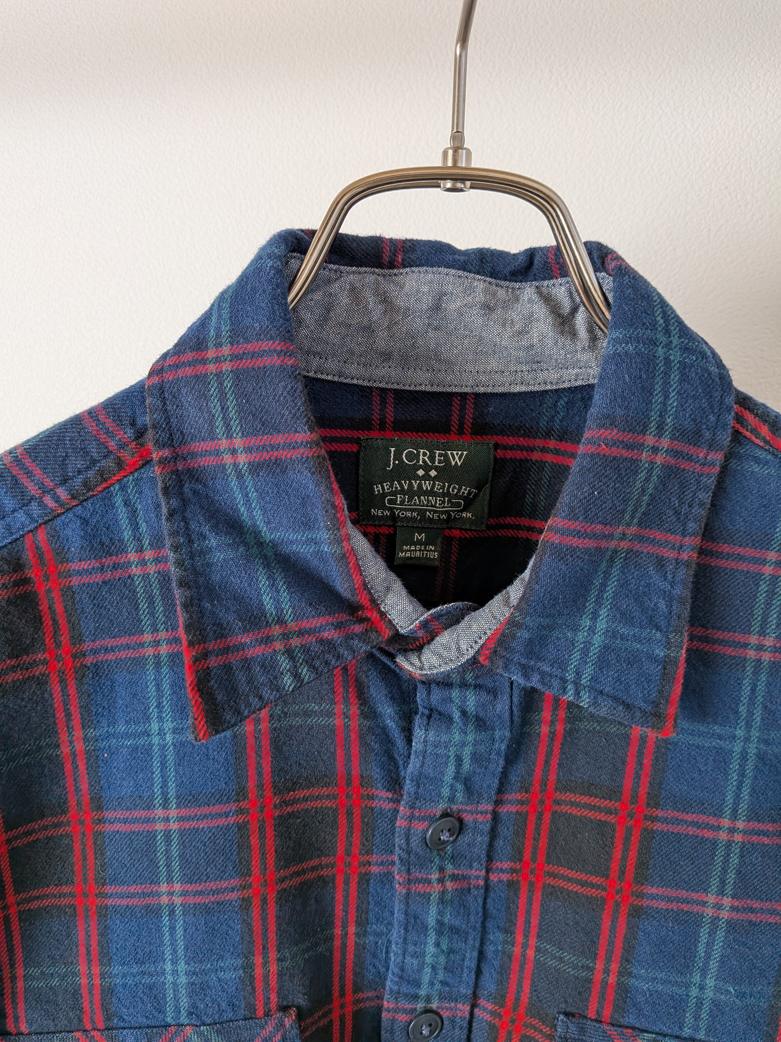 [J.CREW] Cotton Flannel Check Shirts L/S [USED]