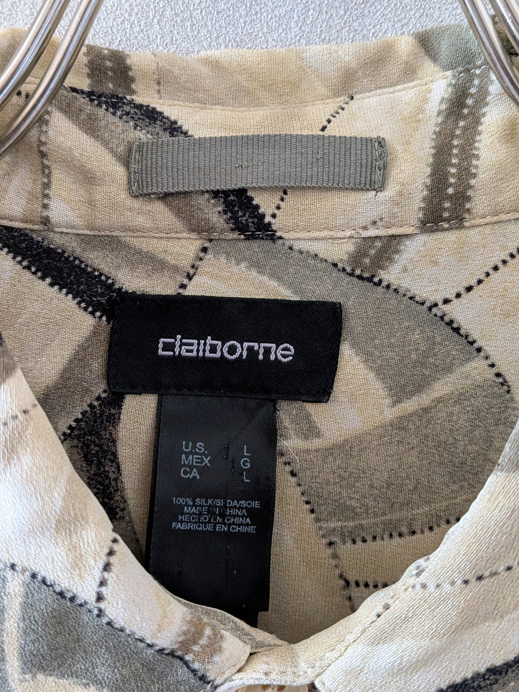 [Claiborne] Patterned Shirts S/S [USED]