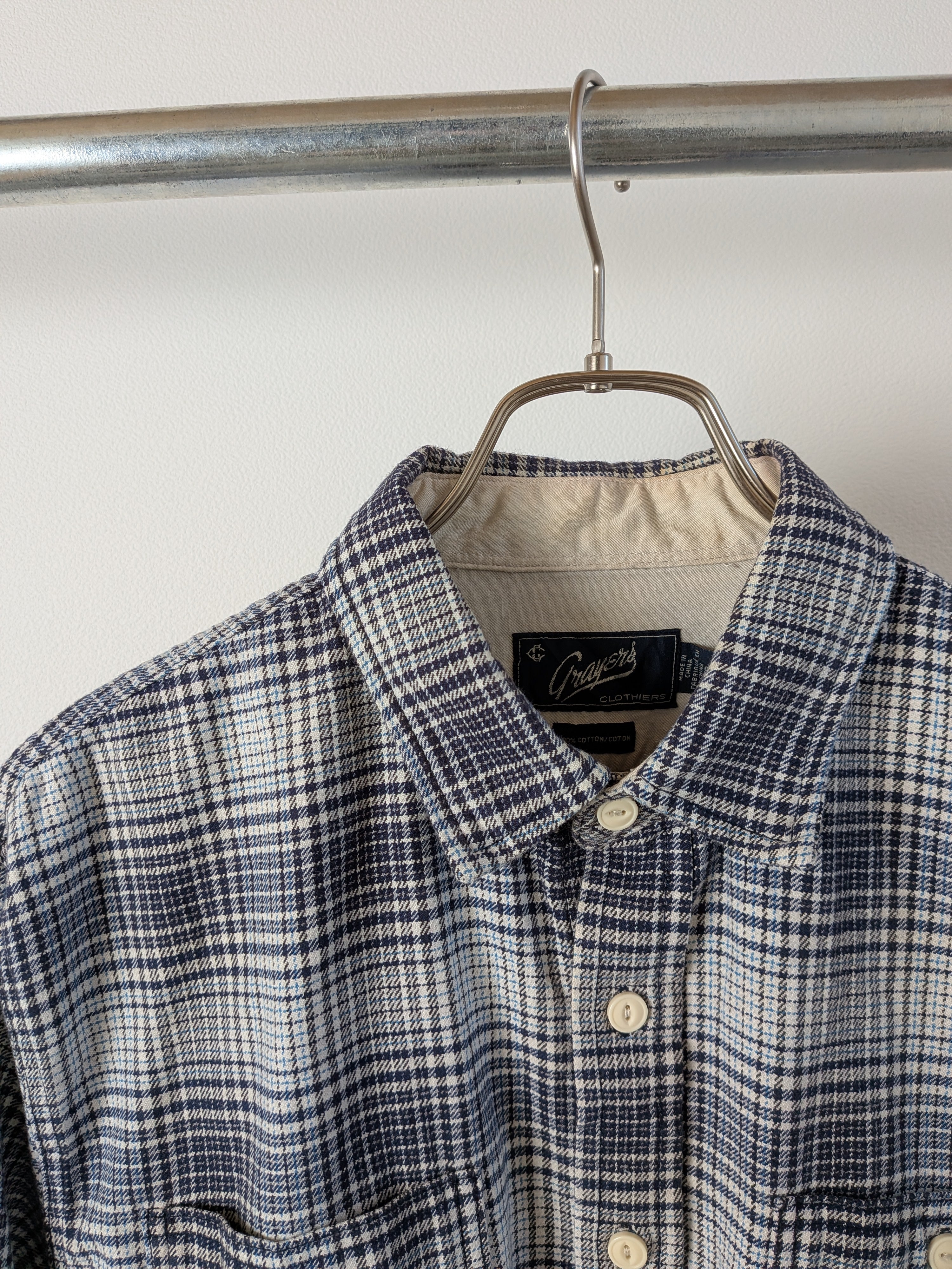 Cotton Flannel Check Shirts L/S [USED]