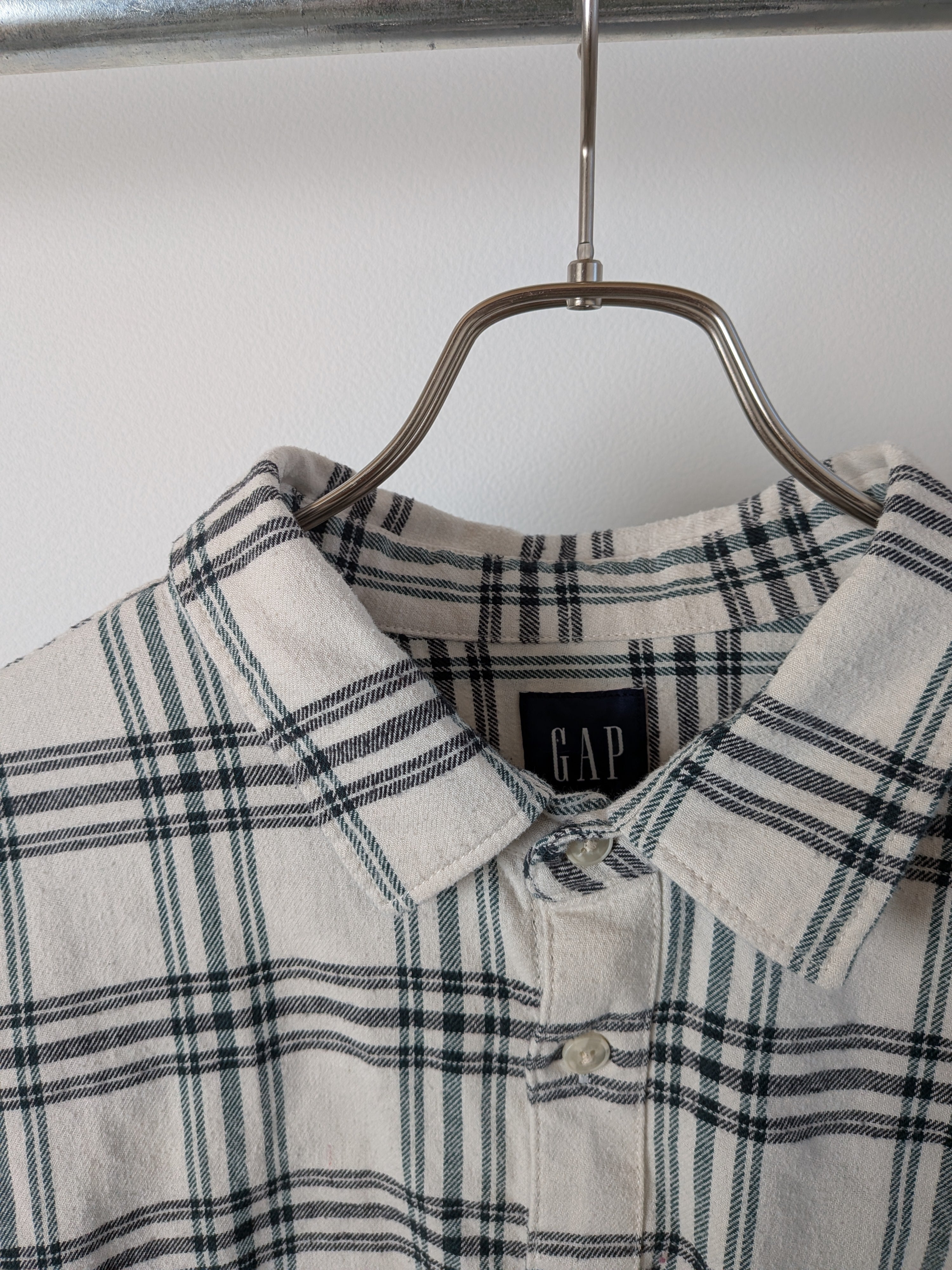 [GAP] Cotton Flannel Check Shirts L/S [USED]